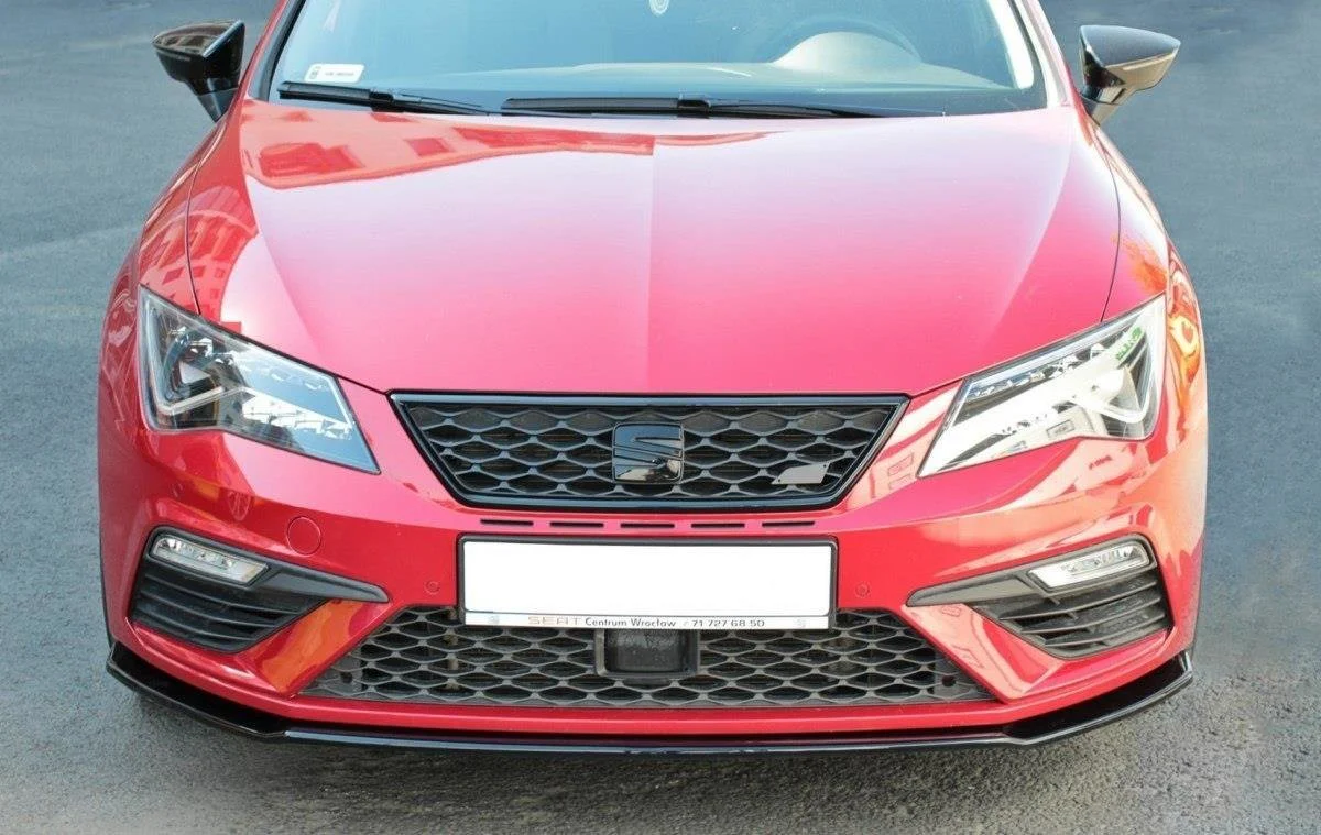 FRONT SPLITTER V.2 SEAT LEON MK3 CUPRA/ FR FACELIFT - Image 4