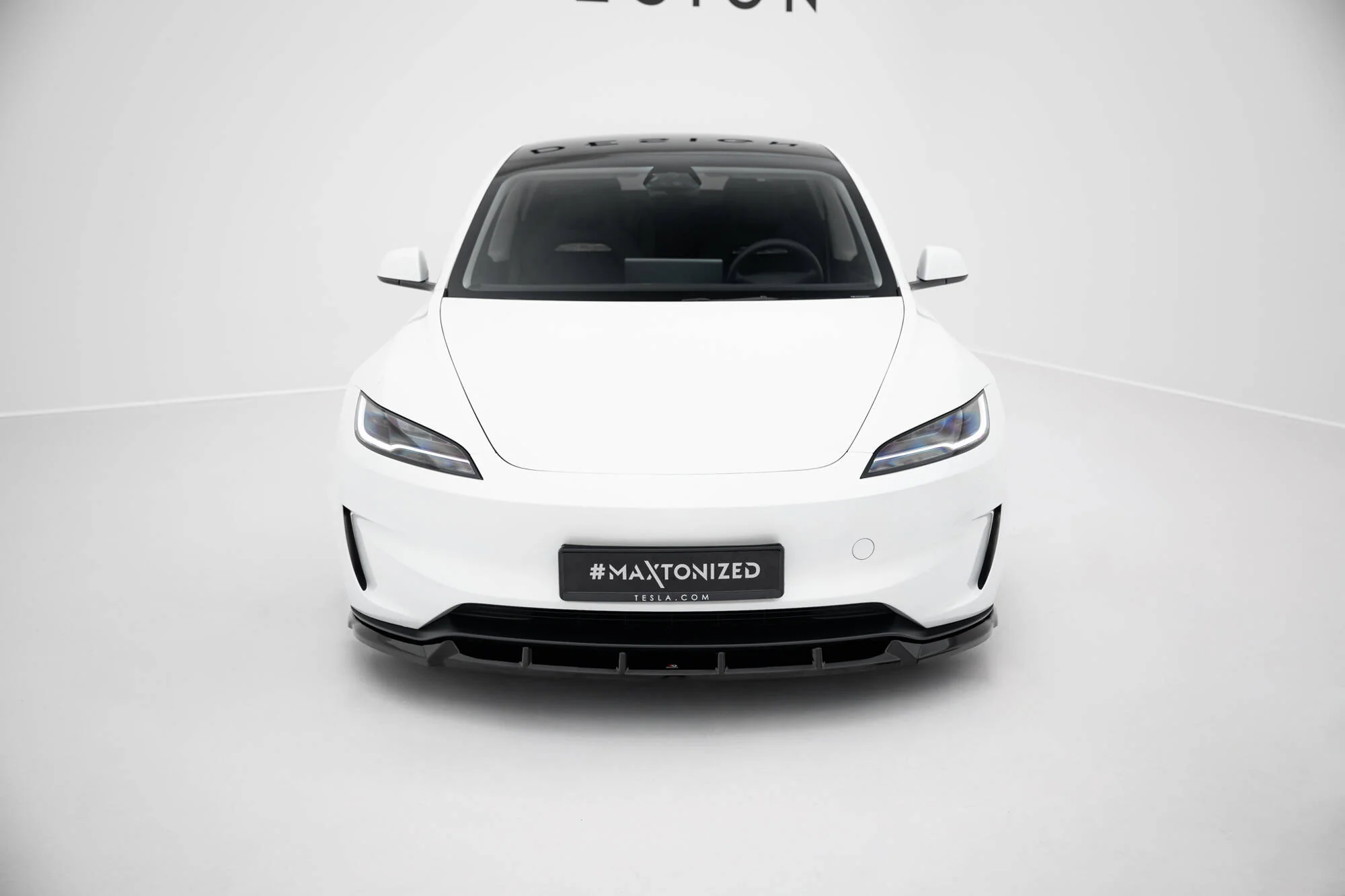 Front Splitter V.2 Tesla Model 3 Performance Mk1 Facelift - Image 2