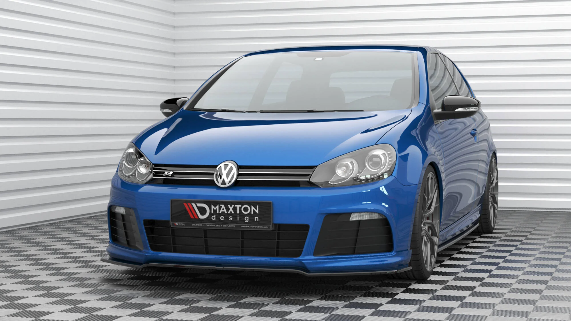 Front Splitter V.2 Volkswagen Golf R Mk6 - Image 3