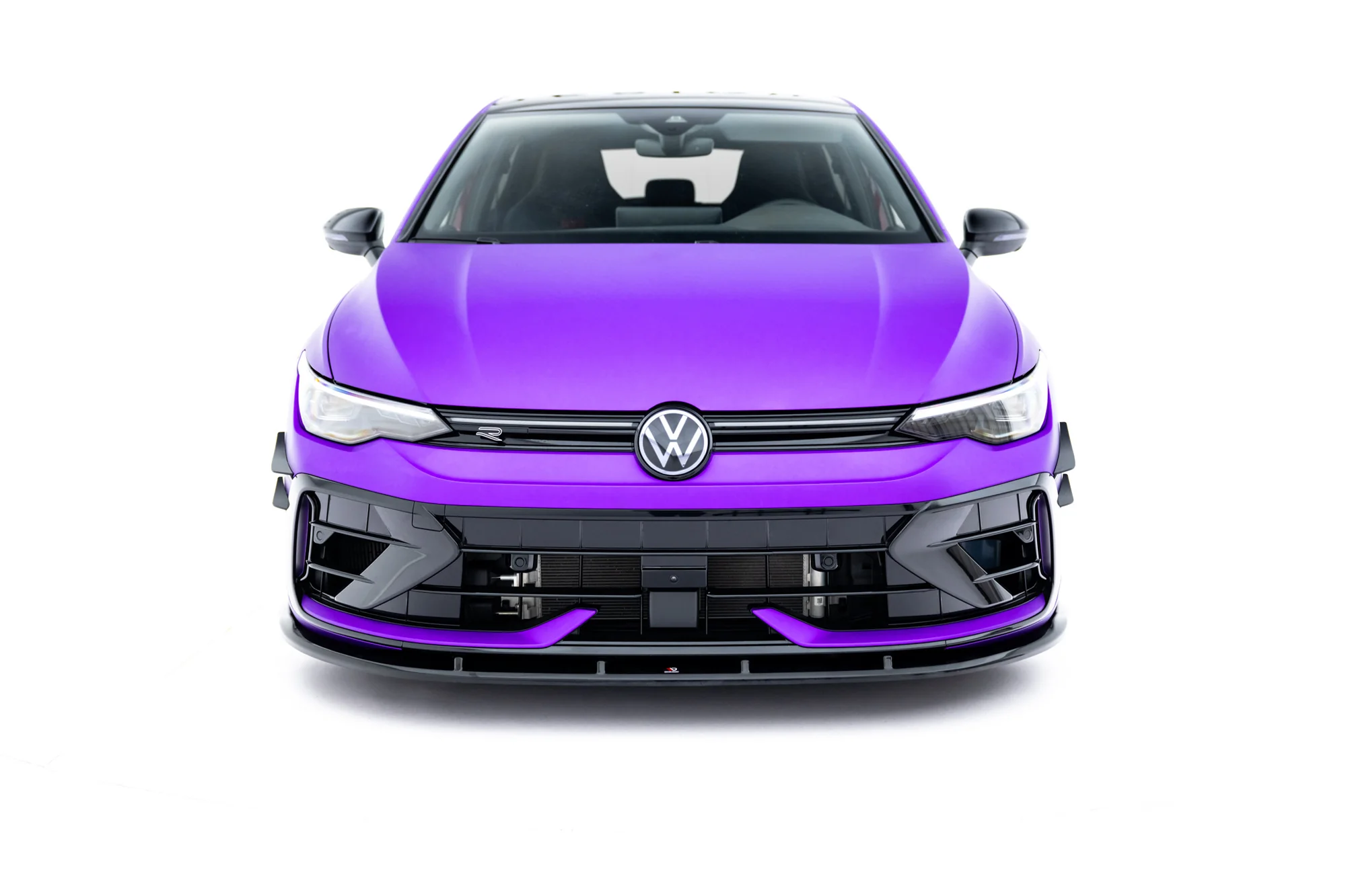 Front Splitter V.2 Volkswagen Golf R Mk8 Facelift - Image 2