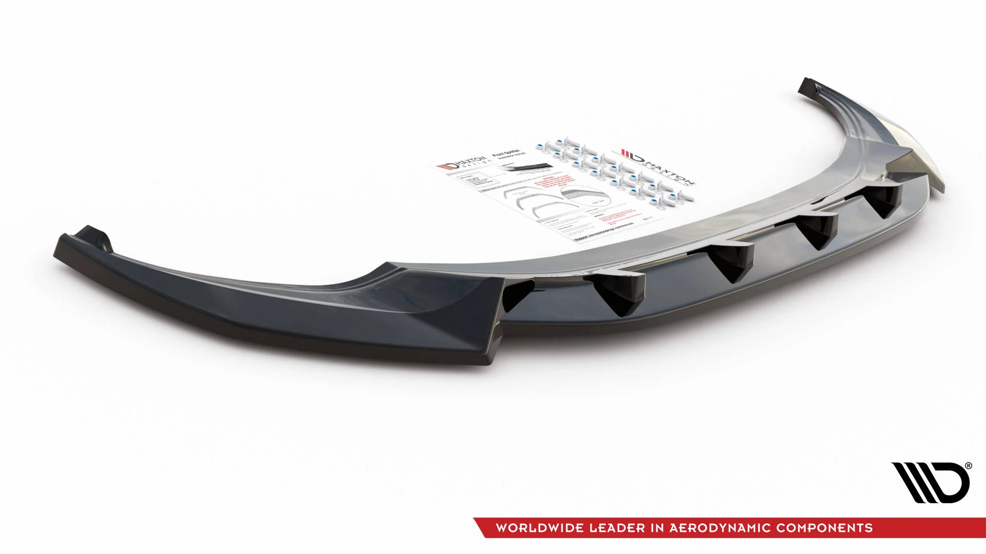 FRONT SPLITTER V.2 VOLKSWAGEN TIGUAN R MK2 FACELIFT - Image 5