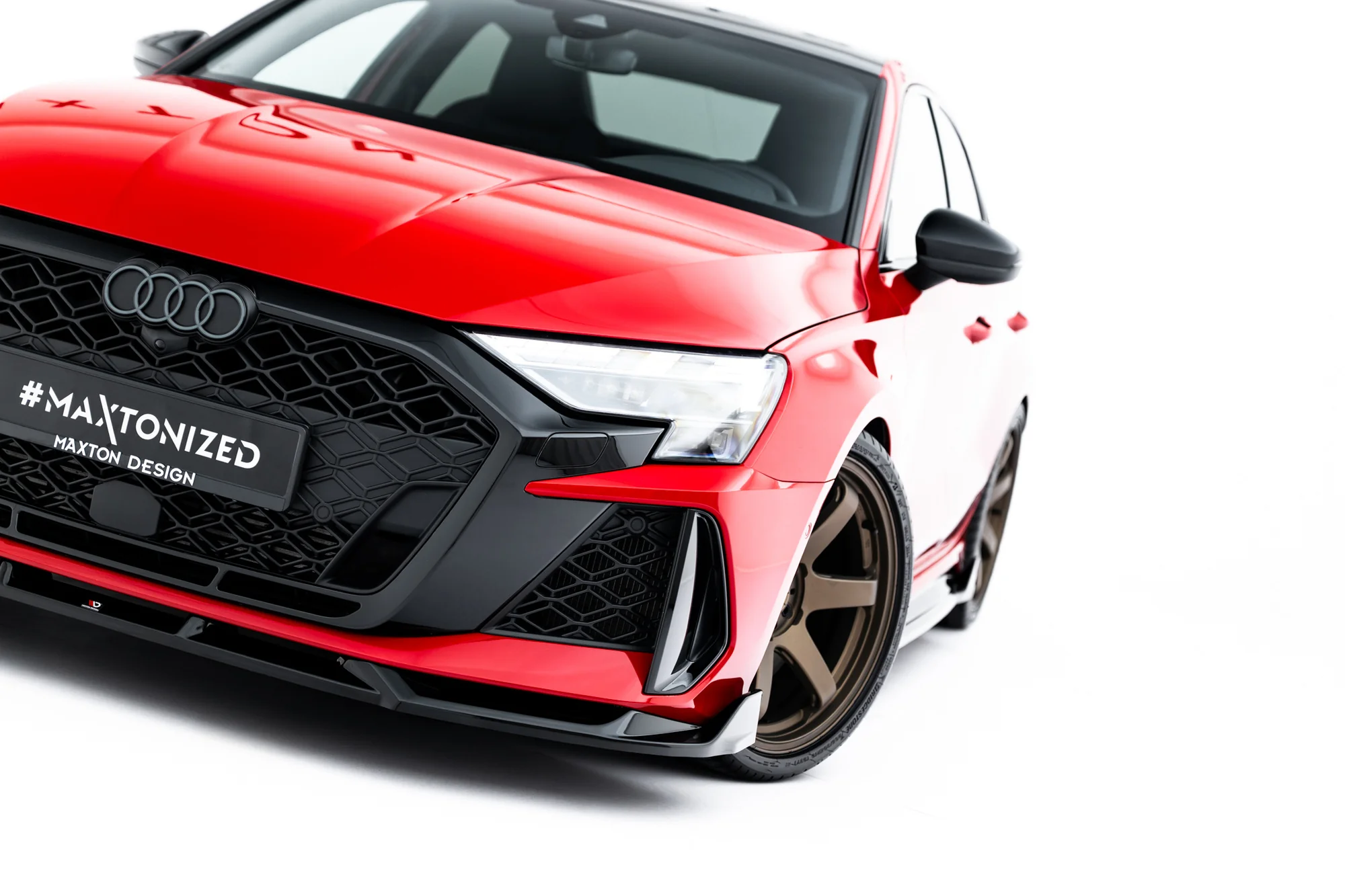 Front Splitter V.3 Audi RS3 Sedan 8Y Facelift - Image 3
