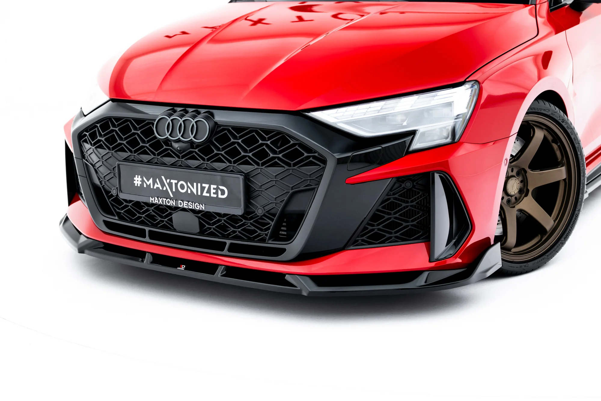 Front Splitter V.3 Audi RS3 Sedan 8Y Facelift - Image 4