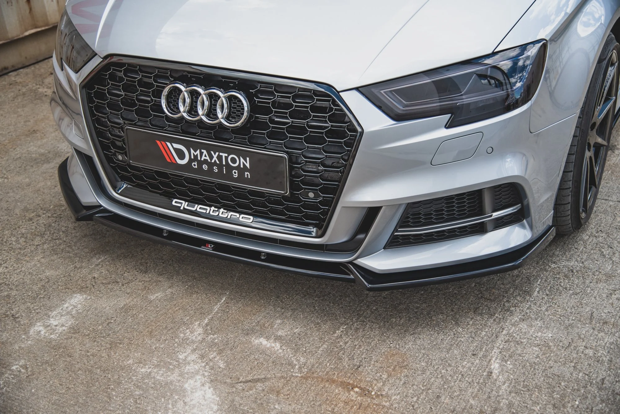FRONT SPLITTER V.3 AUDI S3 / A3 S-LINE 8V FACELIFT - Image 4