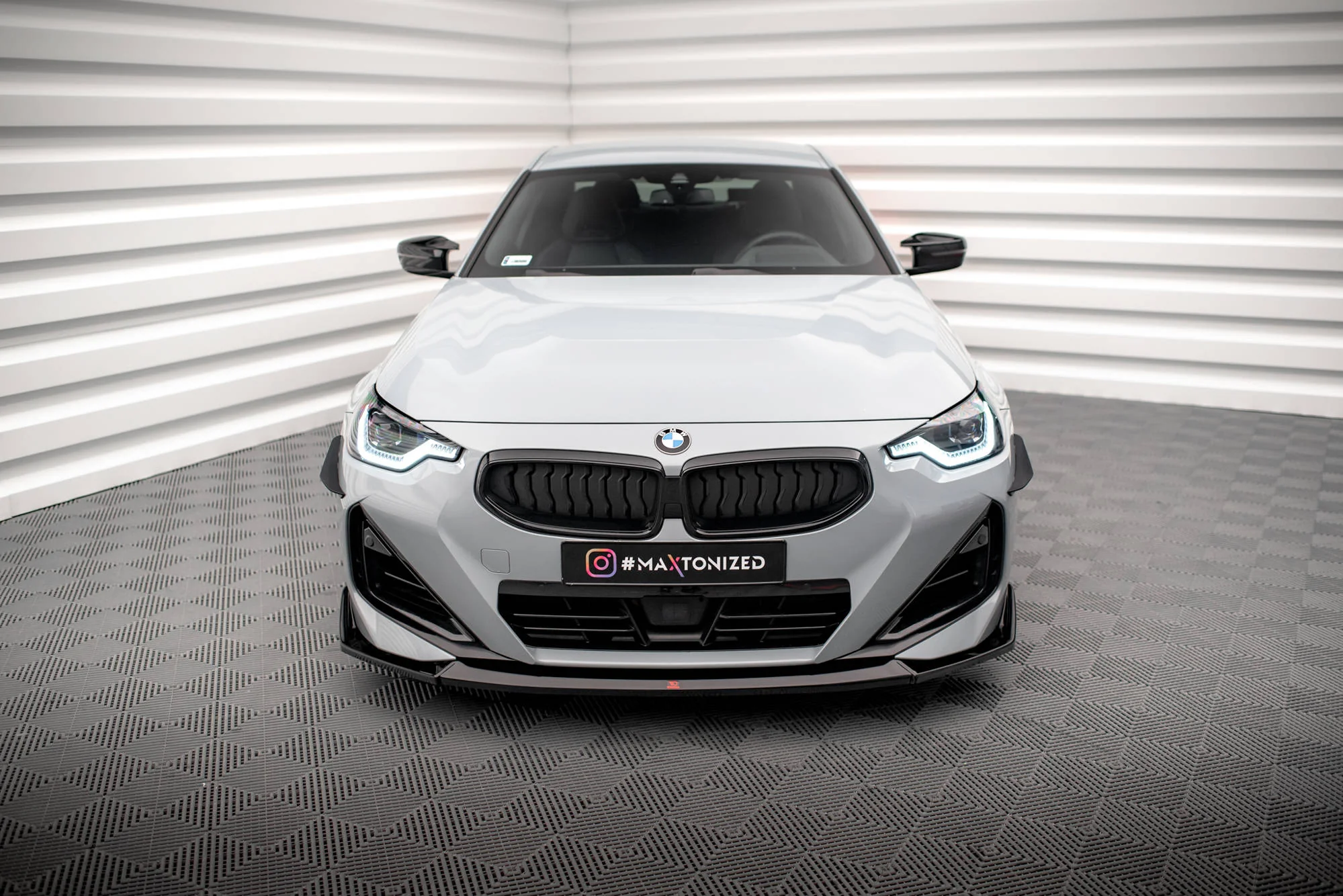 FRONT SPLITTER V.3 BMW 2 COUPE M-PACK / M240I G42 - Image 4