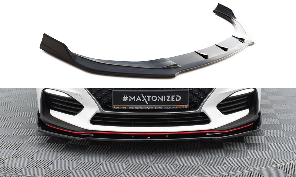 FRONT SPLITTER V.3 HYUNDAI I30 N (Elantra GT) MK3 HATCHBACK/ FASTBACK
