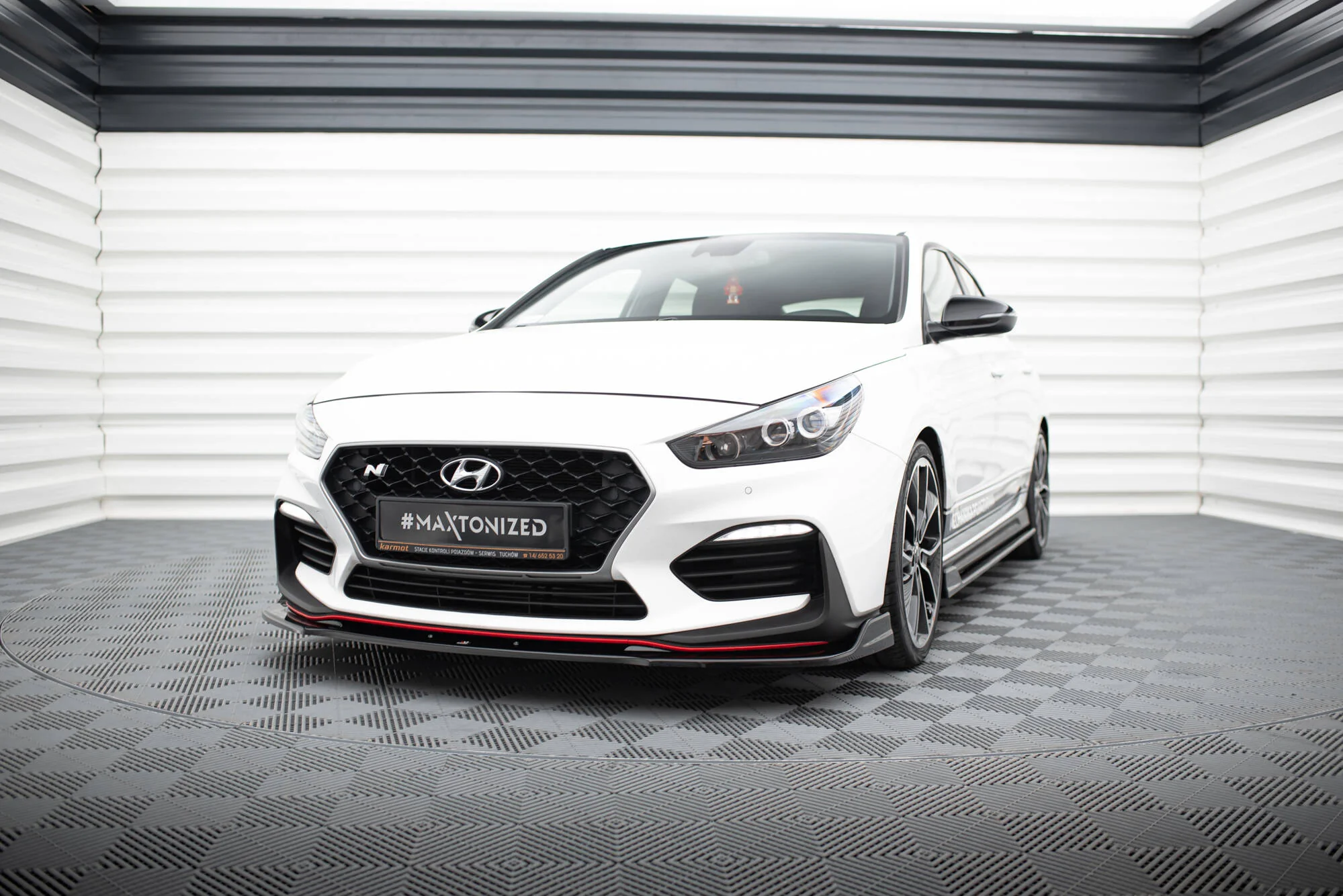 FRONT SPLITTER V.3 HYUNDAI I30 N (Elantra GT) MK3 HATCHBACK/ FASTBACK - Image 3