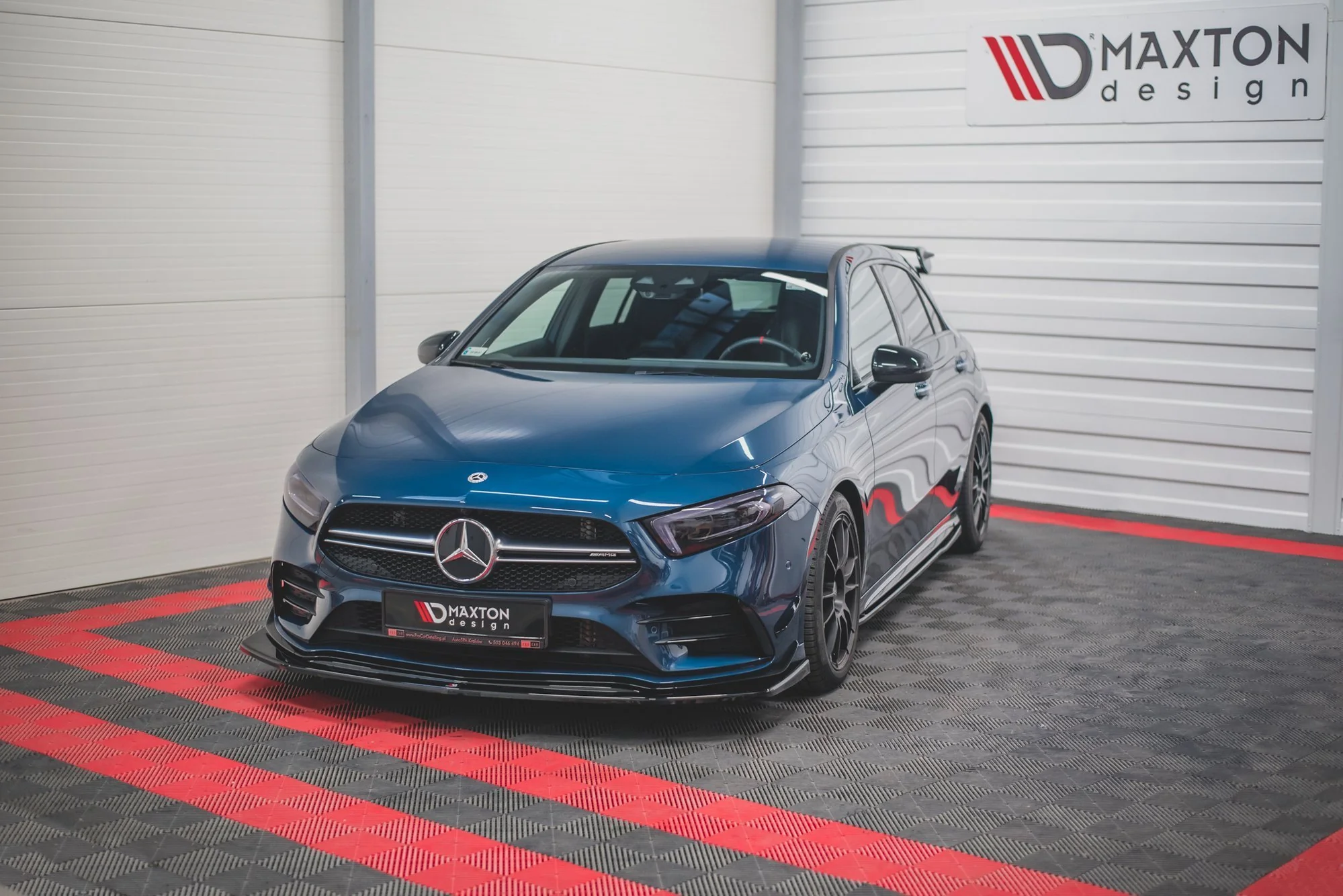 FRONT SPLITTER V.3 MERCEDES A35 AMG Aero Pack - Image 5