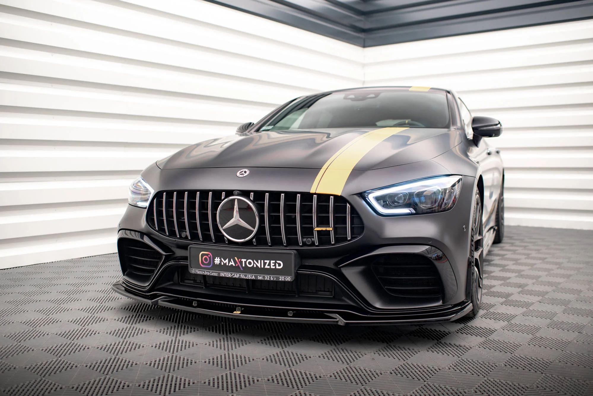 FRONT SPLITTER V.3 MERCEDES-AMG GT 63S 4-DOOR COUPE AERO - Image 2