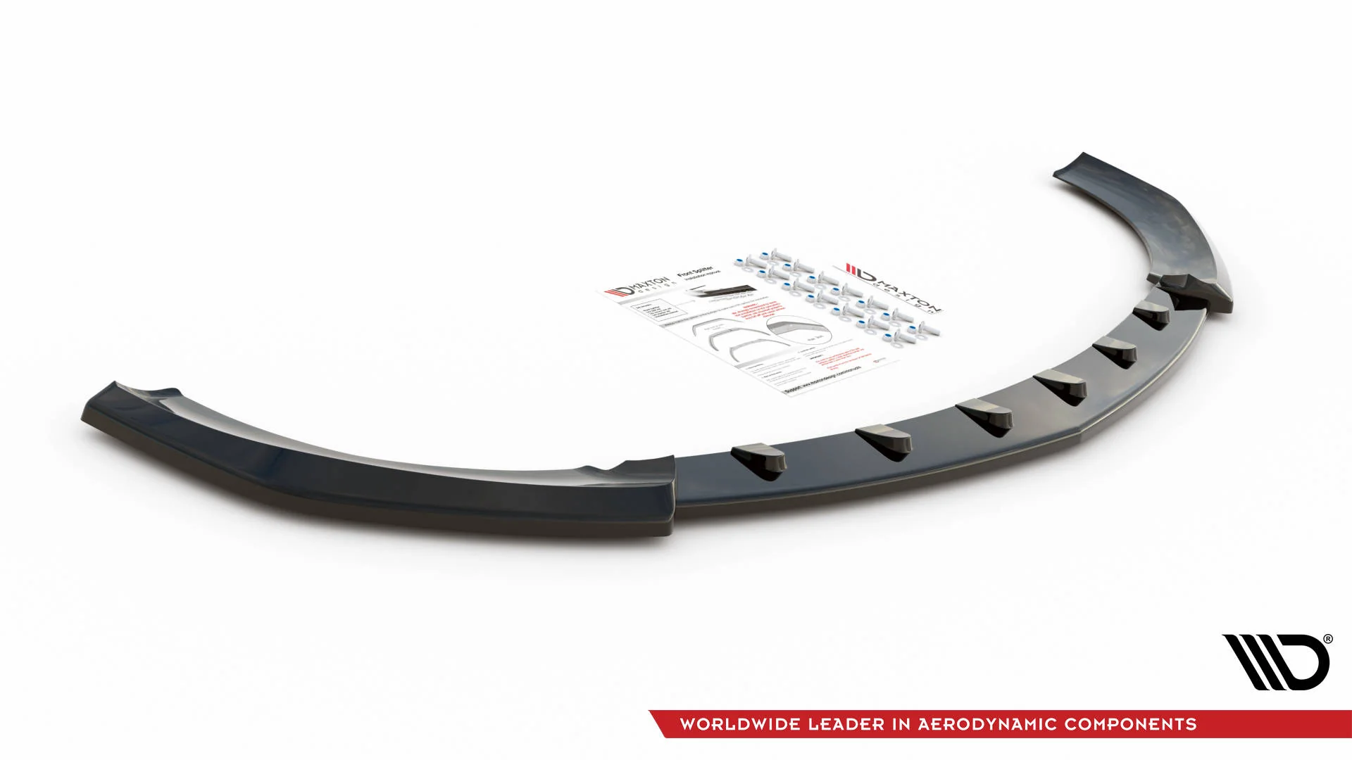 FRONT SPLITTER V.3 MERCEDES-BENZ E63 AMG ESTATE/SEDAN S213/W213 - Image 4