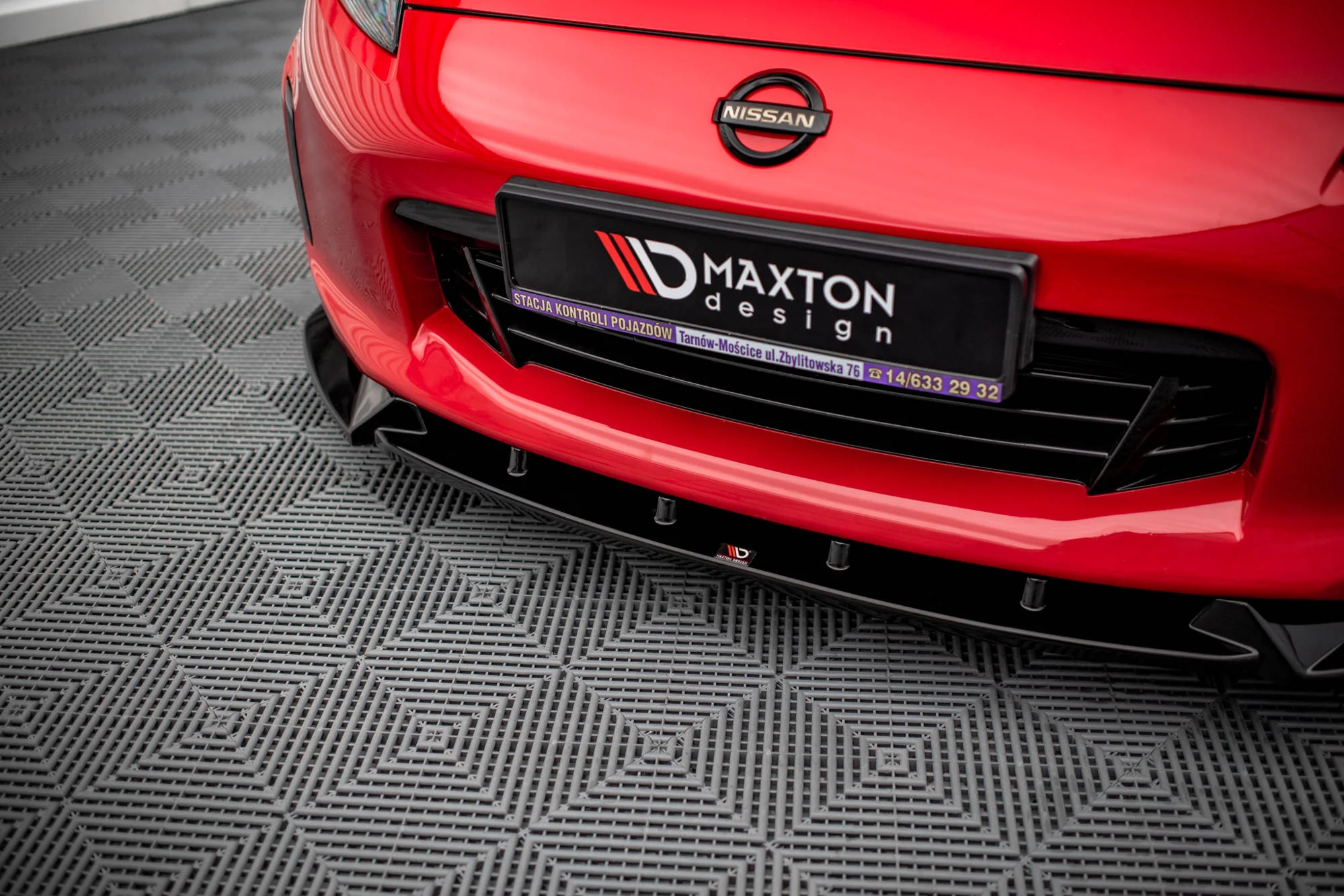 FRONT SPLITTER V.3 NISSAN 370Z FACELIFT - Image 2