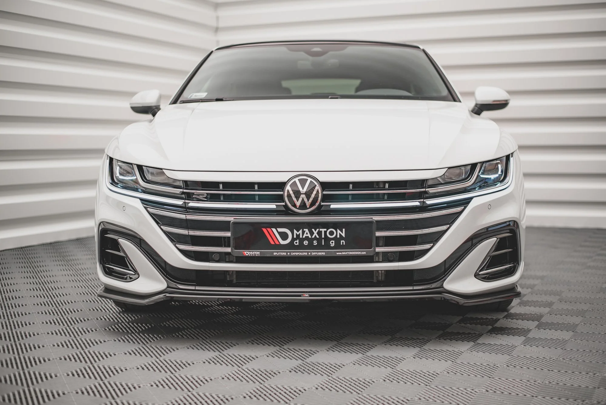 FRONT SPLITTER V.3 VOLKSWAGEN ARTEON R-LINE FACELIFT - Image 3