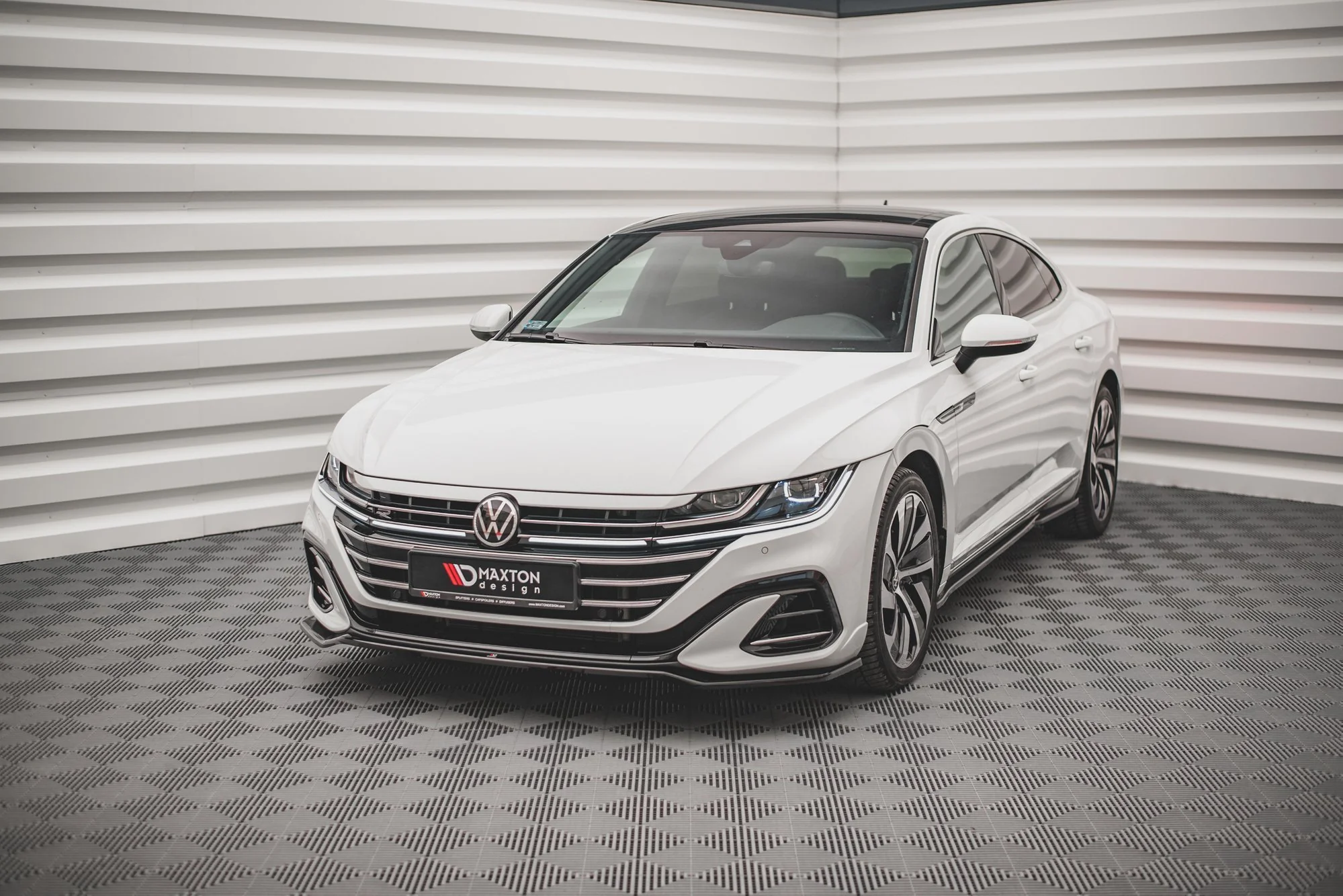 FRONT SPLITTER V.3 VOLKSWAGEN ARTEON R-LINE FACELIFT - Image 4