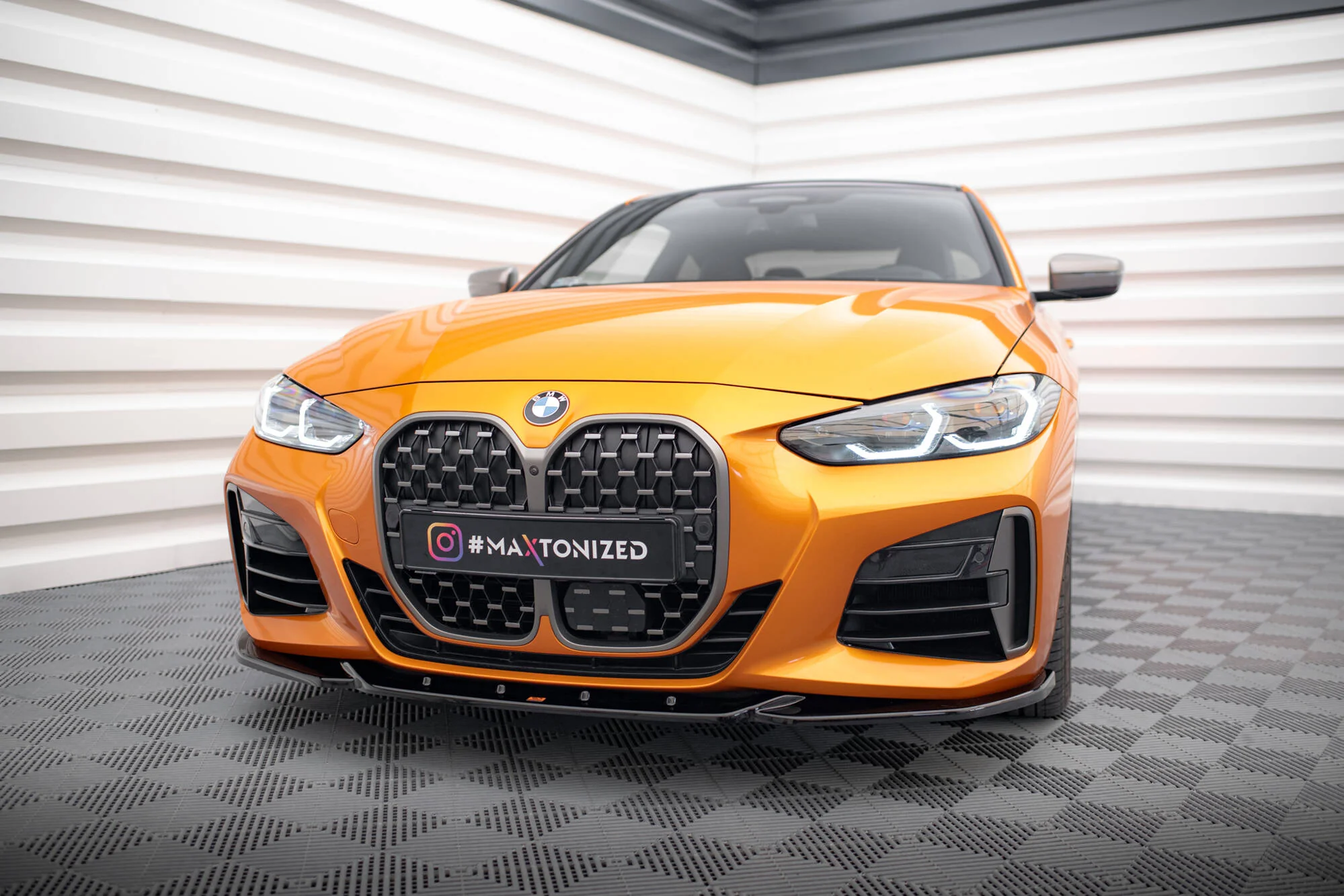 FRONT SPLITTER V.4 BMW 4 M-PACK G22 / M440I G22 - Image 3