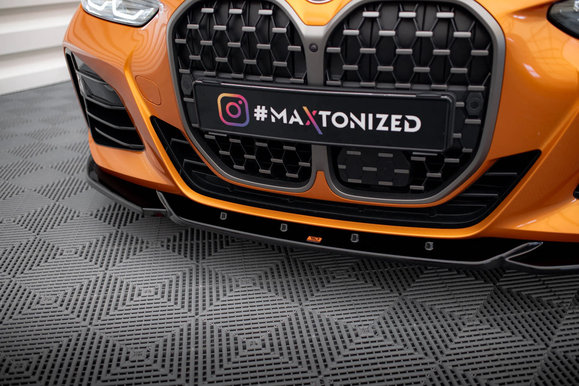 FRONT SPLITTER V.4 BMW 4 M-PACK G22 / M440I G22 - Image 4