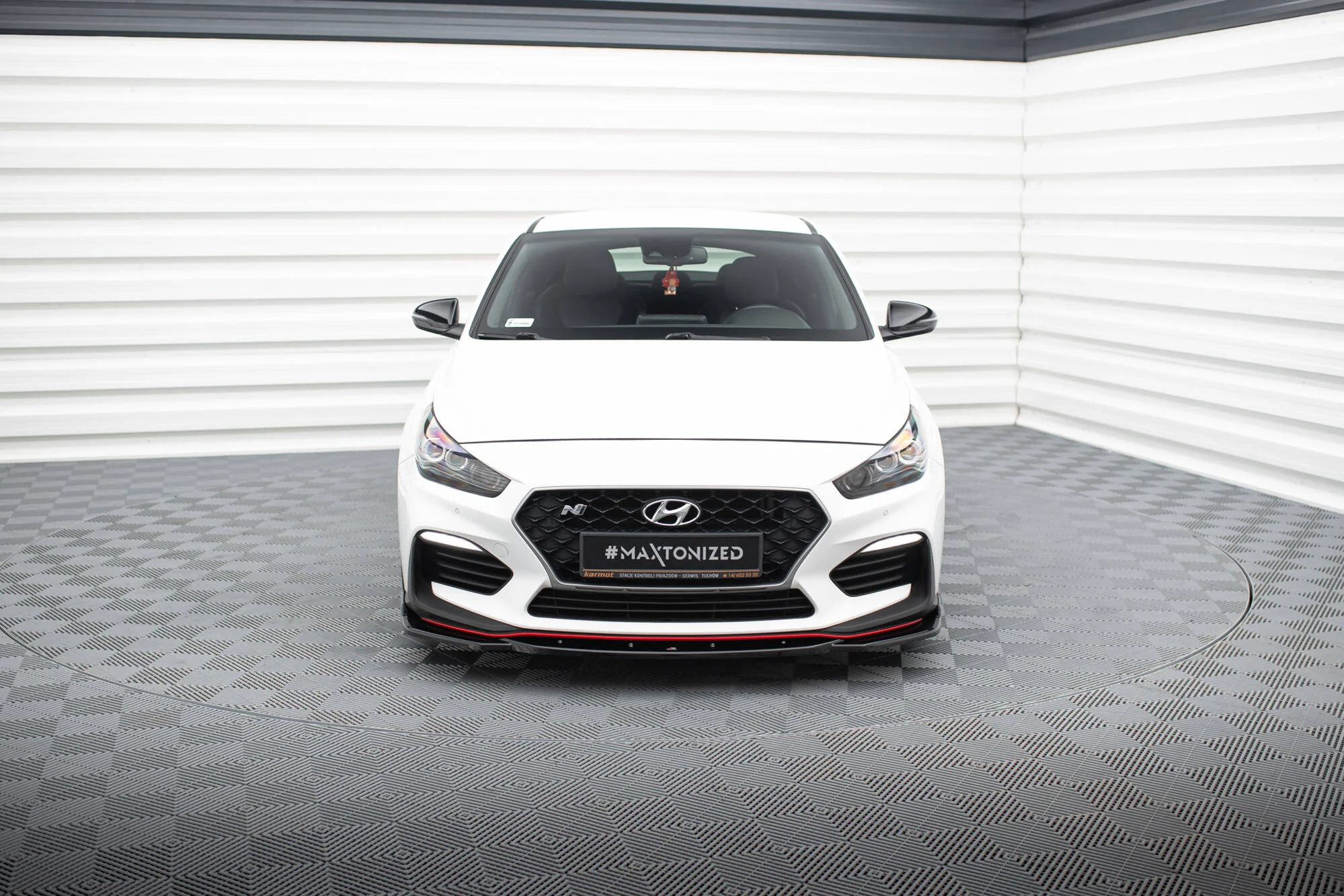 FRONT SPLITTER V.4 HYUNDAI I30 N (ELANTRA GT) MK3 HATCHBACK/ FASTBACK - Image 2
