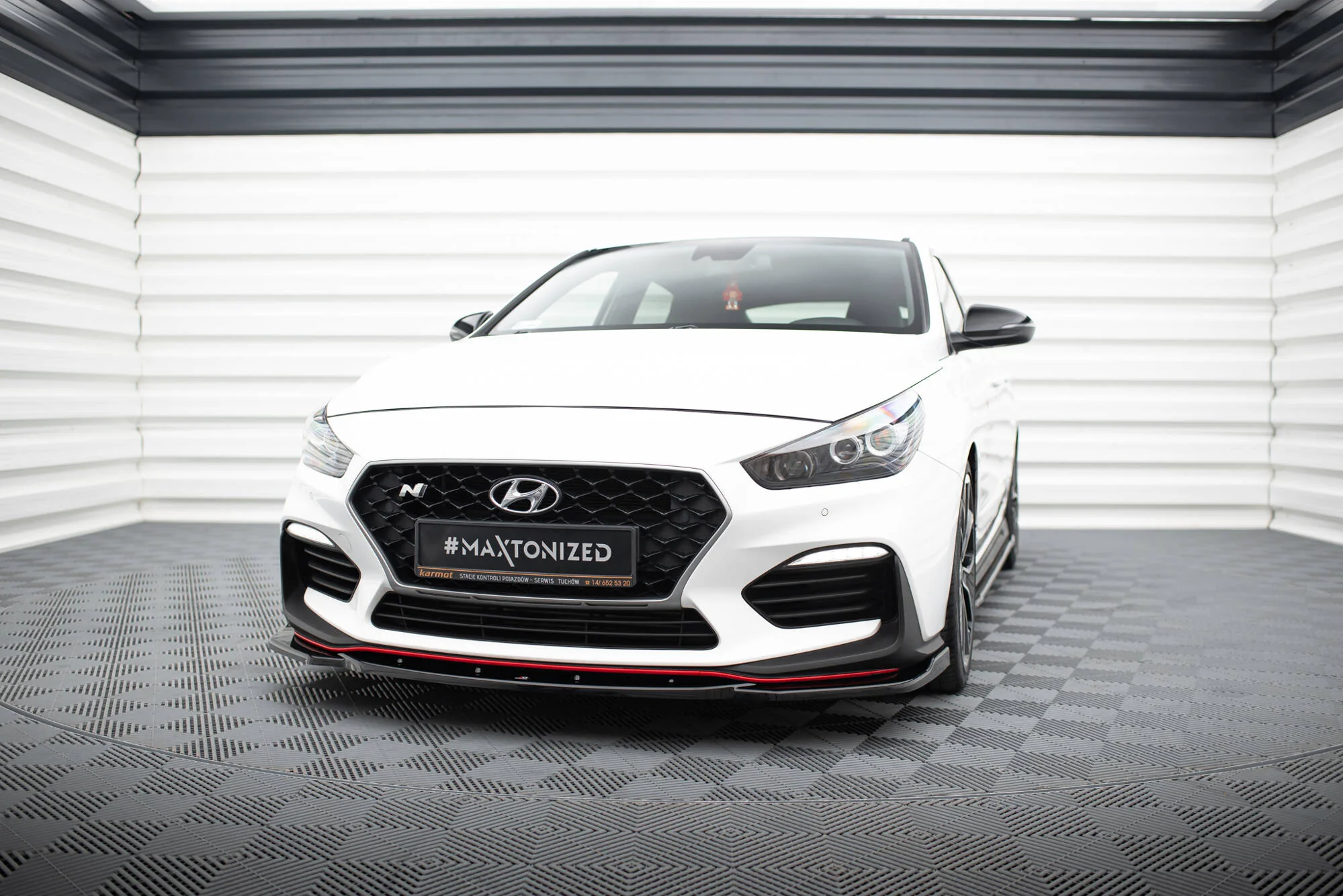 FRONT SPLITTER V.4 HYUNDAI I30 N (ELANTRA GT) MK3 HATCHBACK/ FASTBACK - Image 3