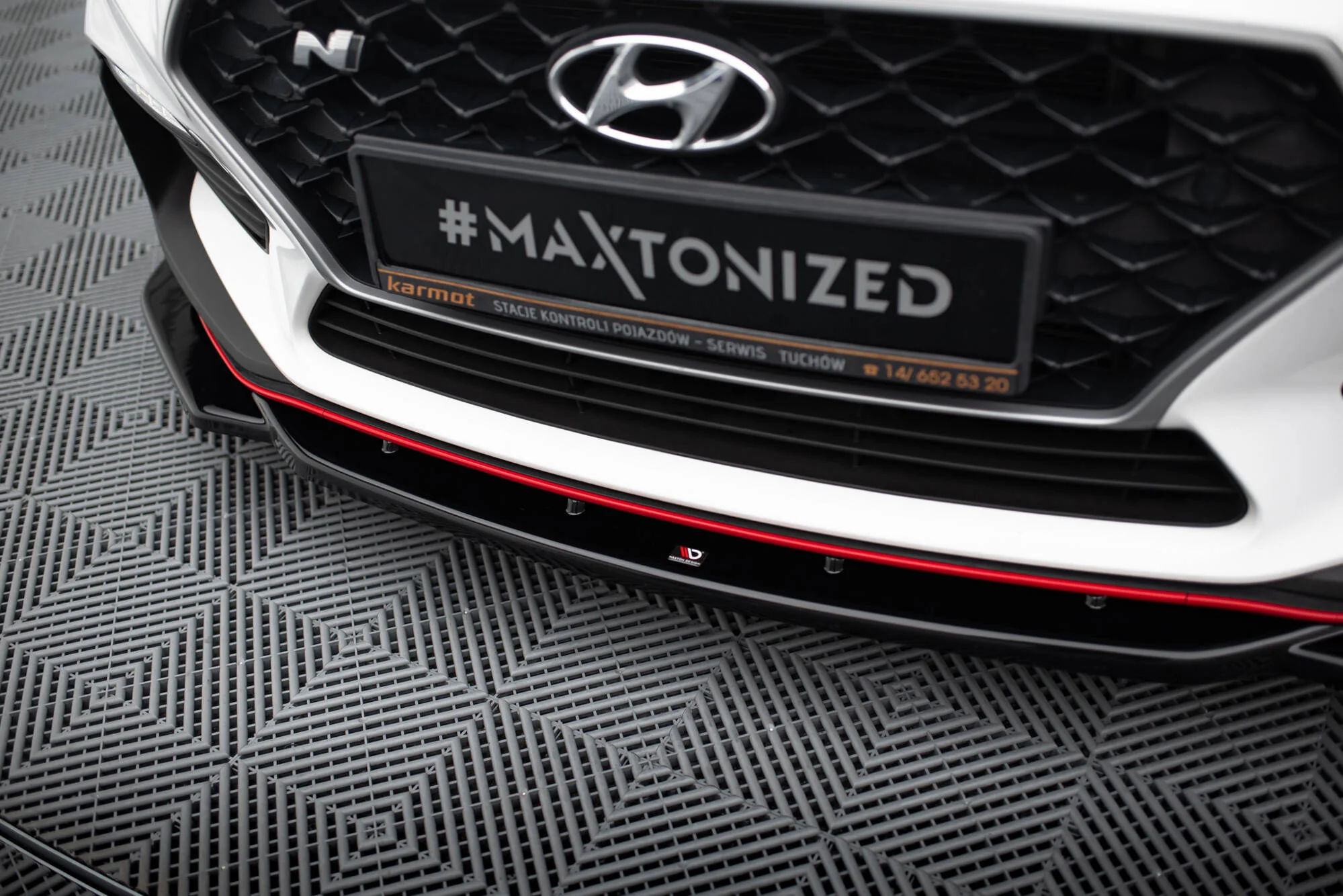 FRONT SPLITTER V.4 HYUNDAI I30 N (ELANTRA GT) MK3 HATCHBACK/ FASTBACK - Image 4