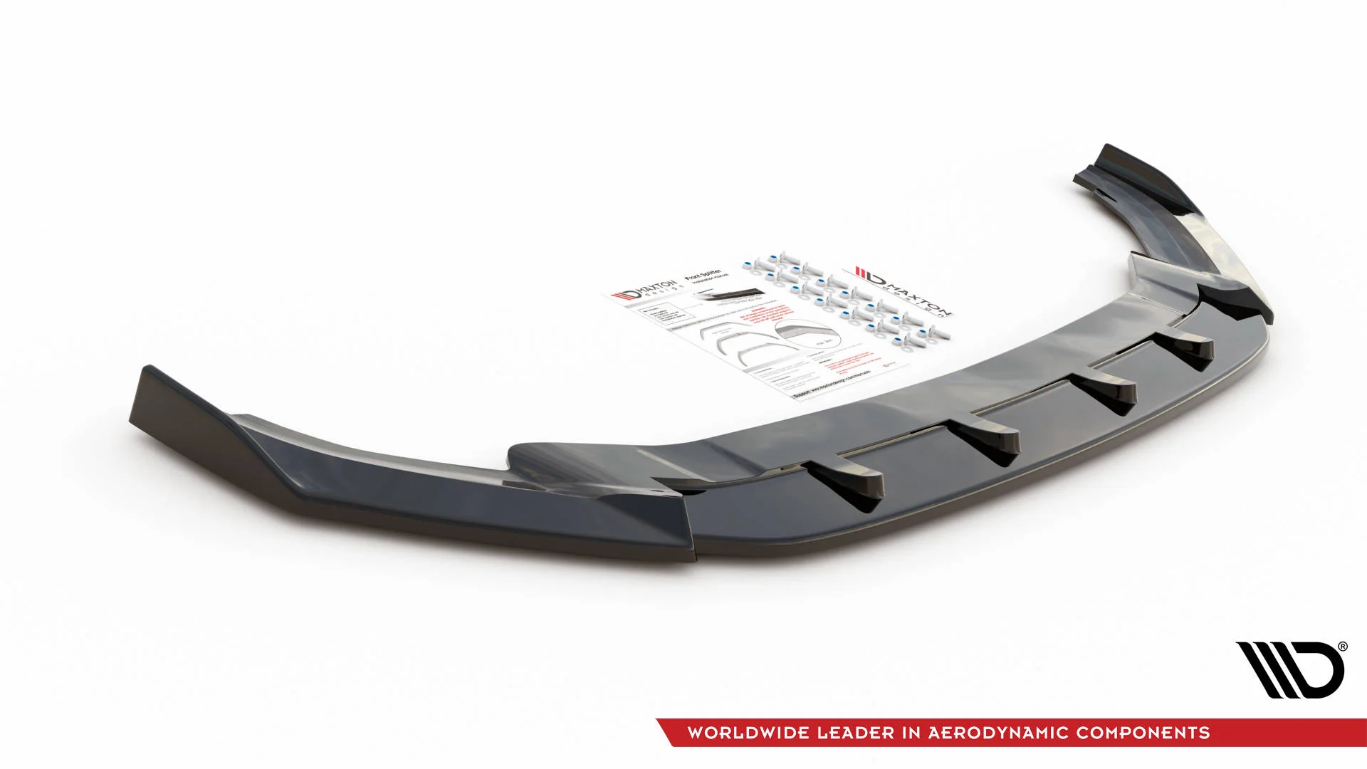 FRONT SPLITTER V.4 VOLKSWAGEN GOLF R MK7 - Image 5