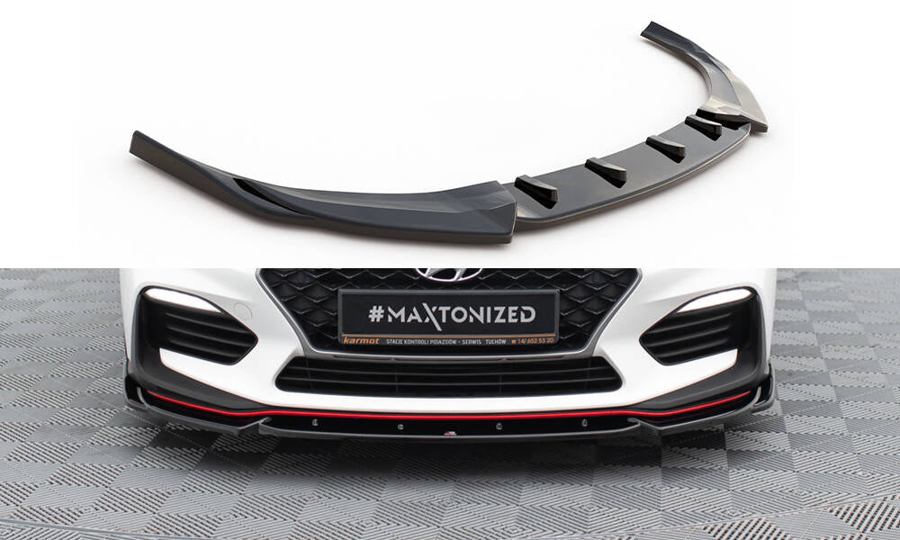 FRONT SPLITTER V.5 HYUNDAI I30 N (ELANTRA GT) MK3 HATCHBACK/ FASTBACK