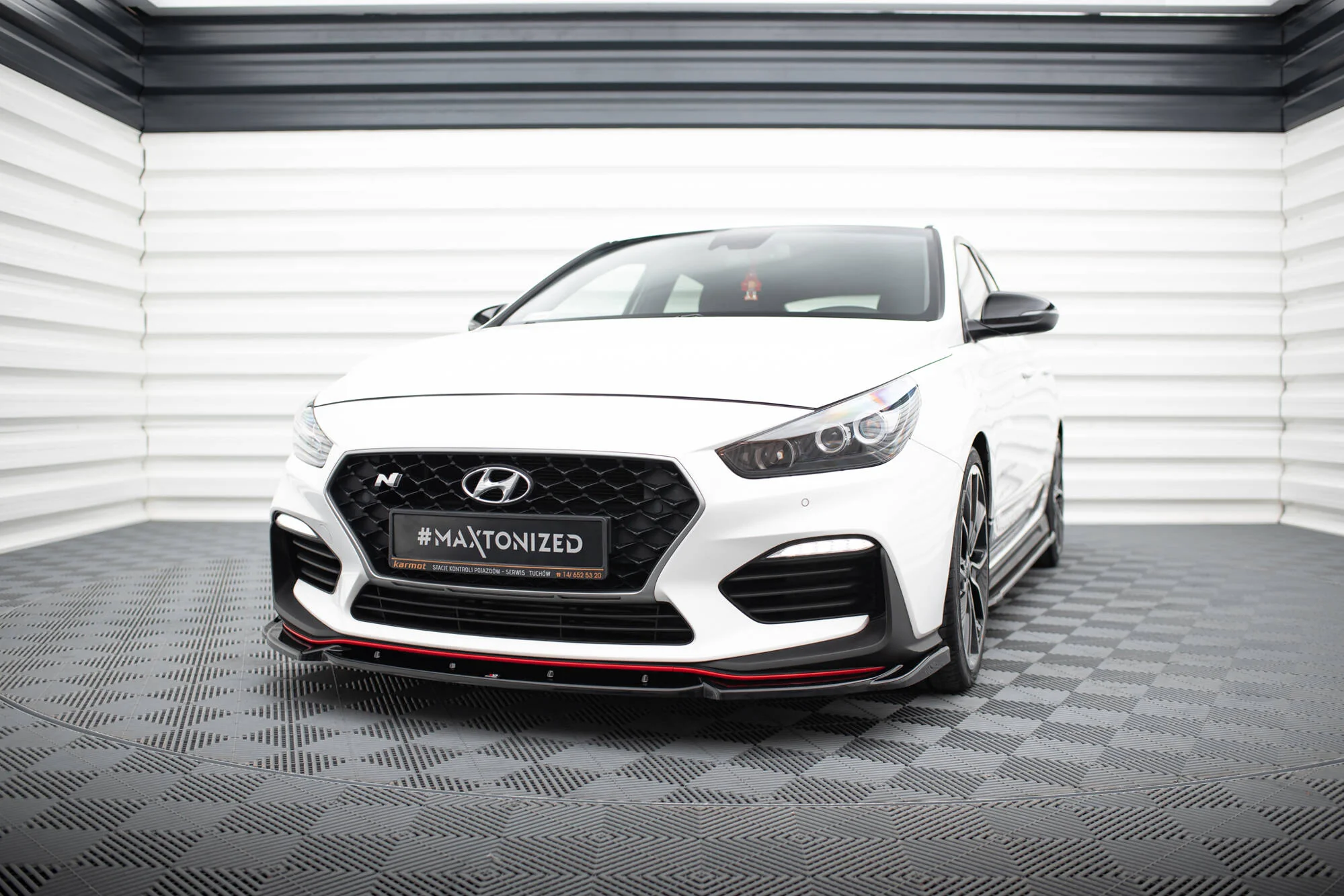 FRONT SPLITTER V.5 HYUNDAI I30 N (ELANTRA GT) MK3 HATCHBACK/ FASTBACK - Image 3