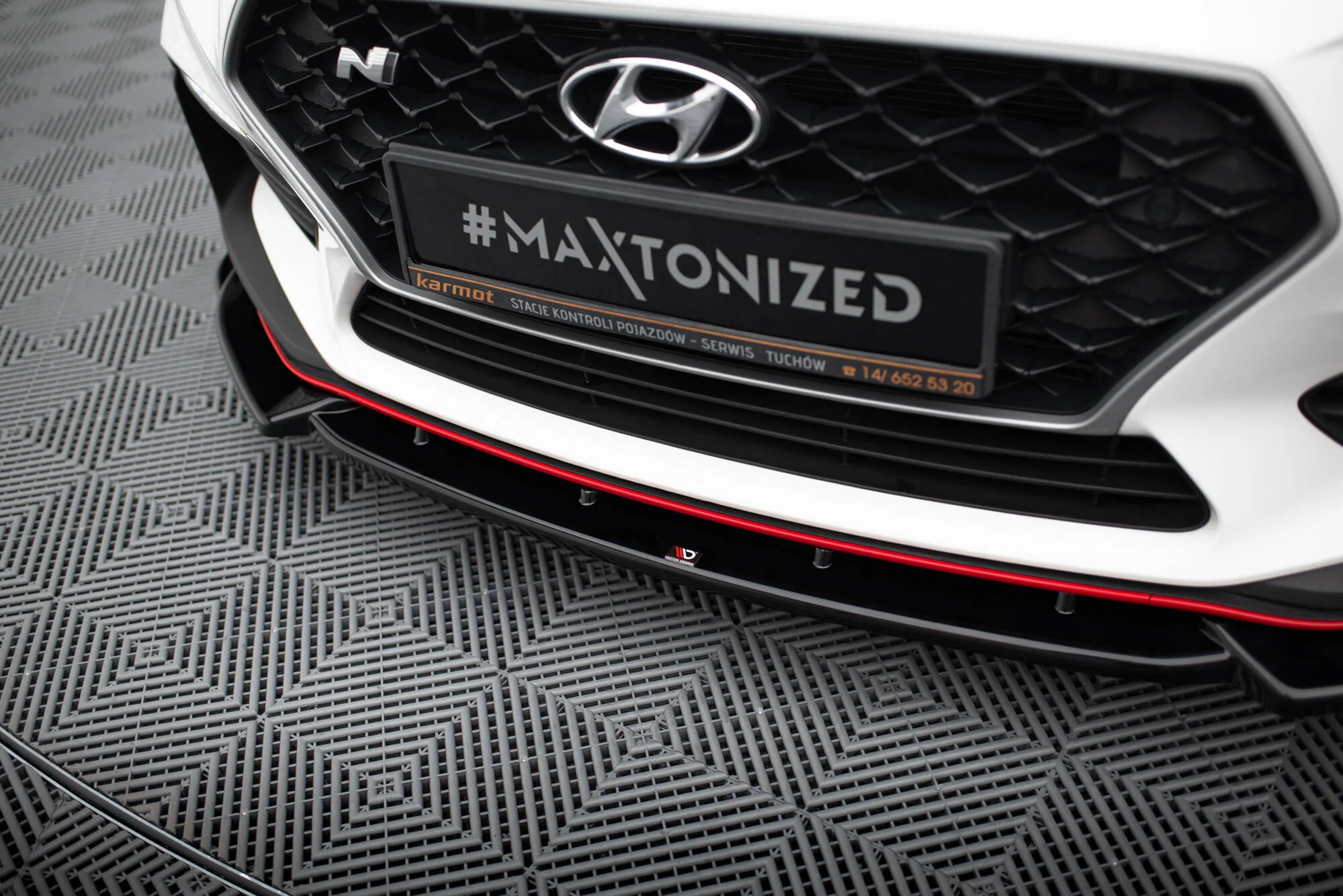 FRONT SPLITTER V.5 HYUNDAI I30 N (ELANTRA GT) MK3 HATCHBACK/ FASTBACK - Image 4