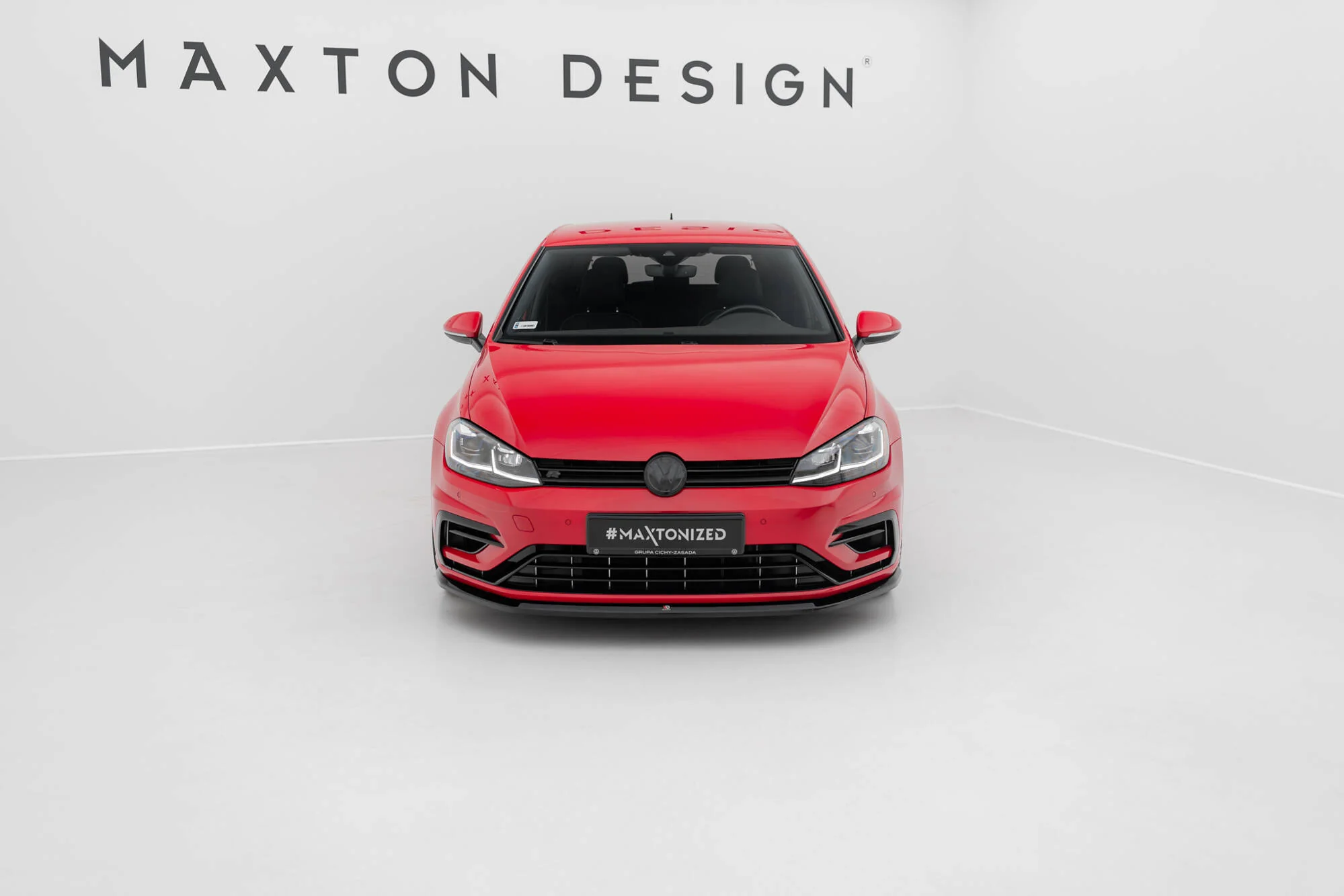 FRONT SPLITTER V.6 VW GOLF 7 R FACELIFT - Image 2