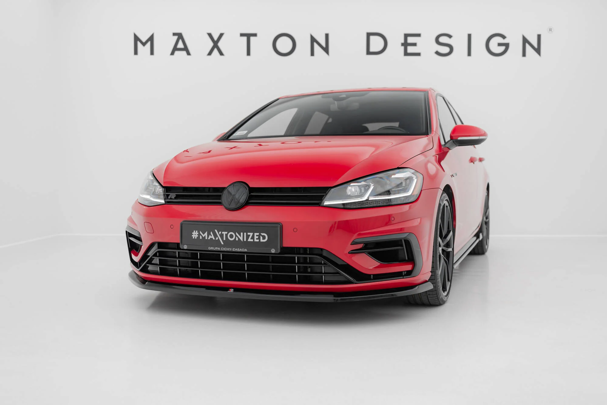 FRONT SPLITTER V.6 VW GOLF 7 R FACELIFT - Image 3
