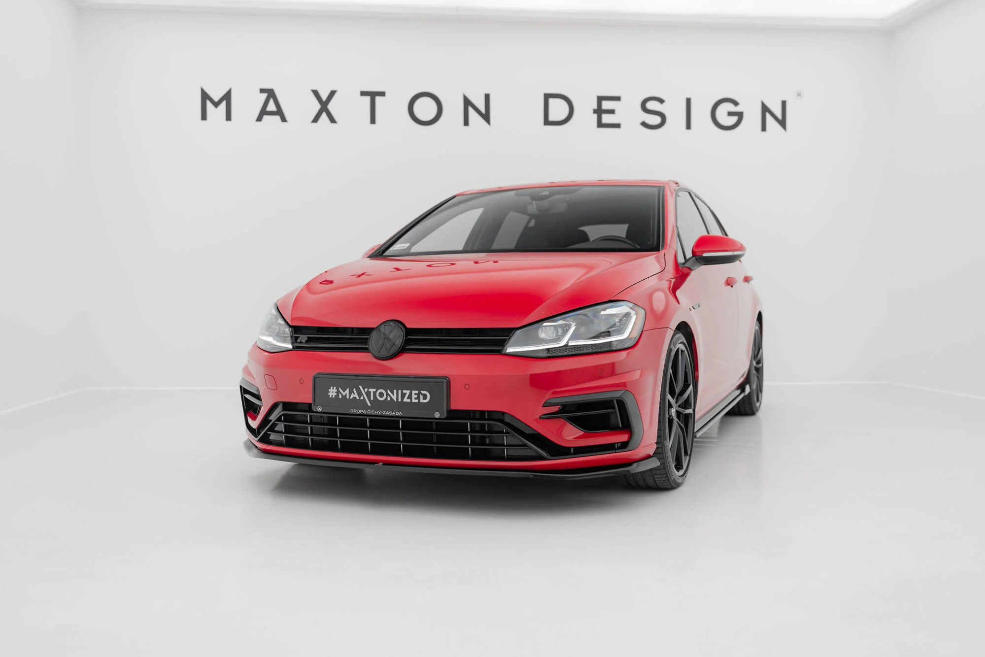 FRONT SPLITTER V.7 VW GOLF 7 R FACELIFT - Image 3