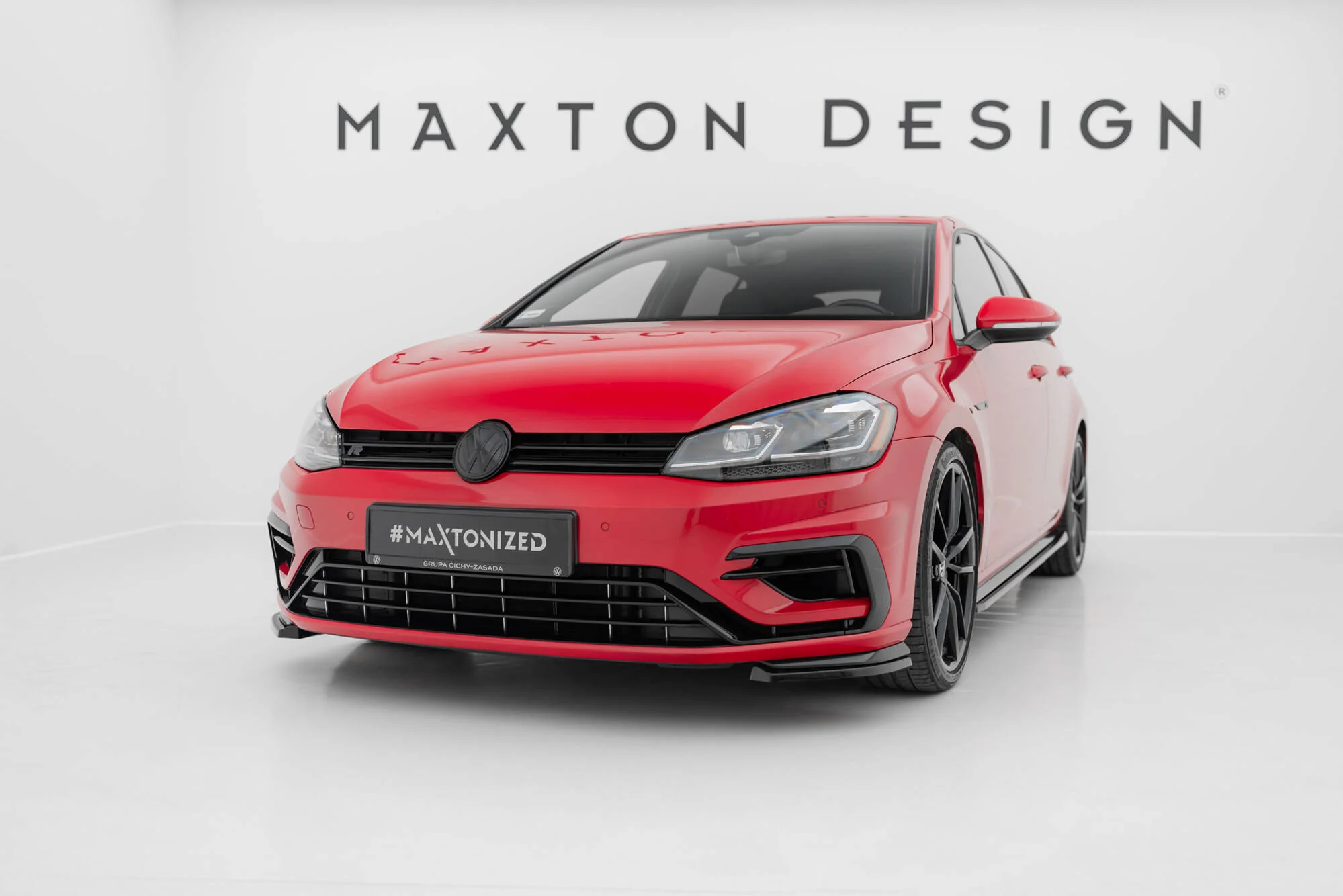 FRONT SPLITTER V.8 VW GOLF 7 R FACELIFT - Image 3
