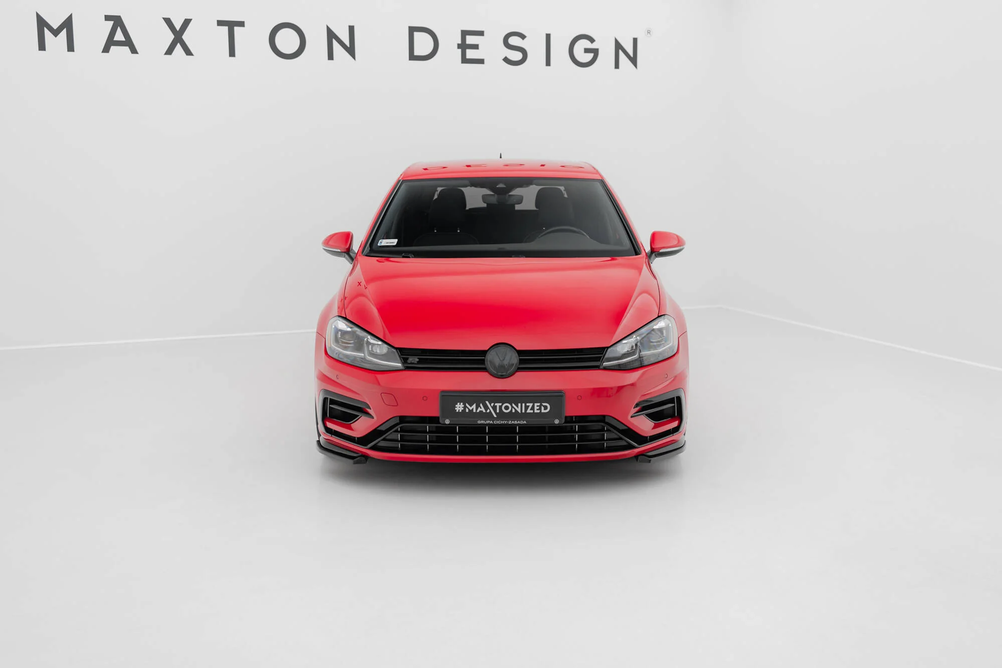 FRONT SPLITTER V.8 VW GOLF 7 R FACELIFT - Image 4