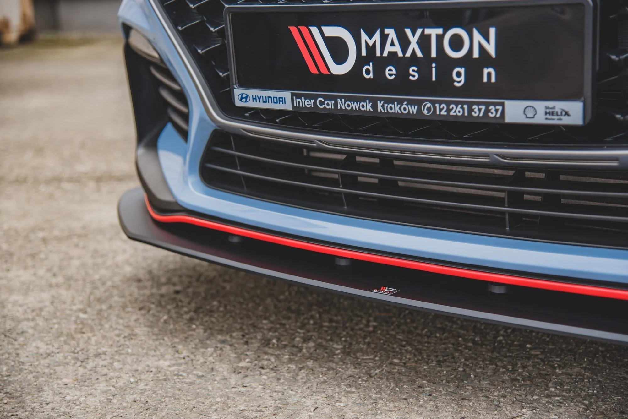 RACING DURABILITY FRONT SPLITTER + FLAPS HYUNDAI I30 N MK3 (ELANTRA GT) HATCHBACK / FASTBACK - Image 14