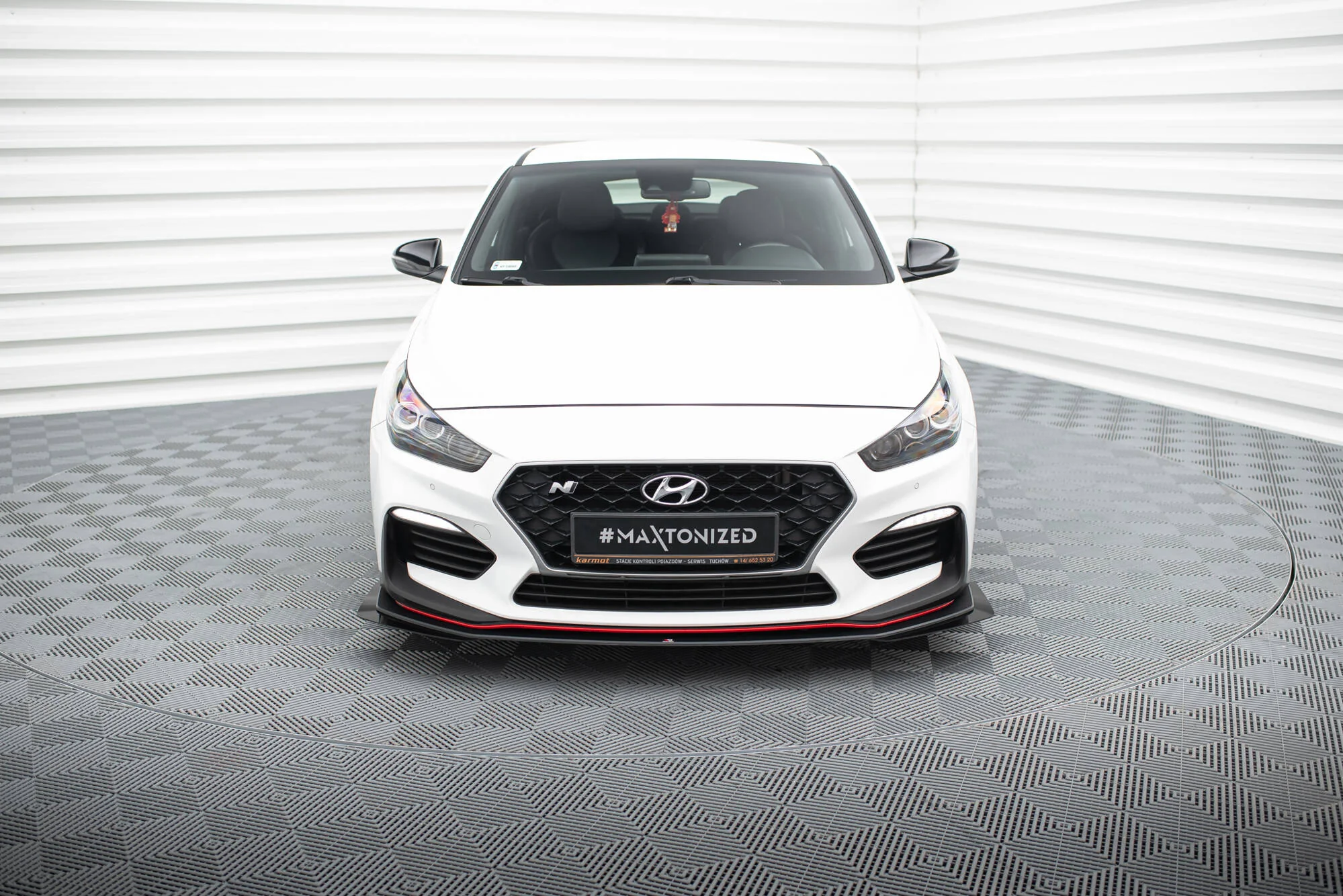 RACING DURABILITY FRONT SPLITTER + FLAPS HYUNDAI I30 N MK3 (ELANTRA GT) HATCHBACK / FASTBACK - Image 2