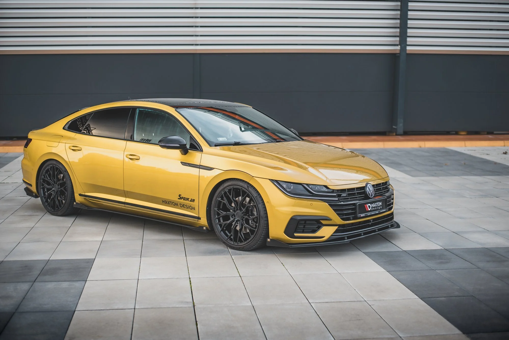 RACING DURABILITY FRONT SPLITTER + FLAPS VOLKSWAGEN ARTEON R-LINE - Image 5