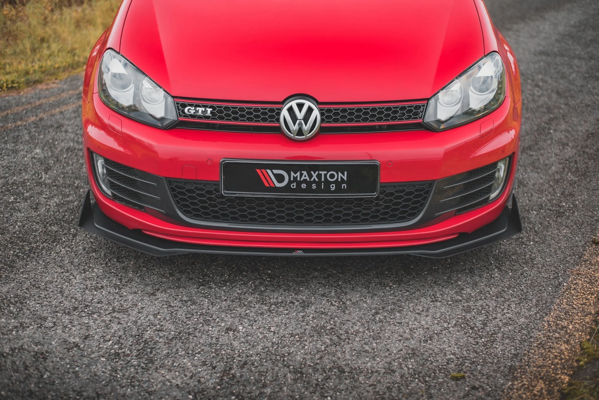 RACING DURABILITY FRONT SPLITTER V.3 + FLAPS VOLKSWAGEN GOLF GTI MK6 - Image 3