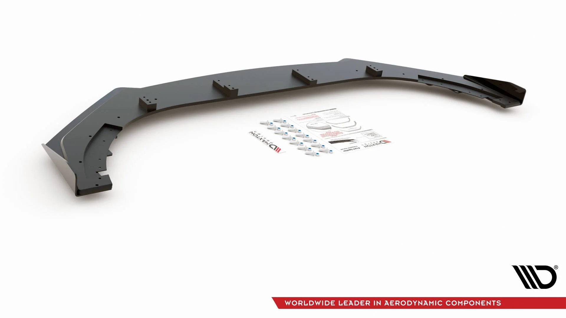 RACING DURABILITY FRONT SPLITTER V.3 + FLAPS VOLKSWAGEN GOLF GTI MK6 - Image 6