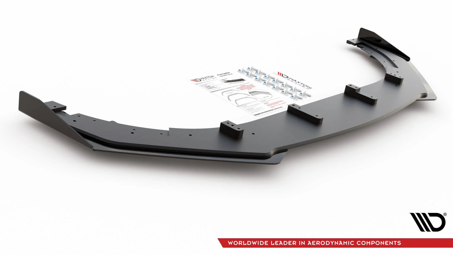RACING DURABILITY FRONT SPLITTER V.3 + FLAPS VOLKSWAGEN GOLF GTI MK6 - Image 7