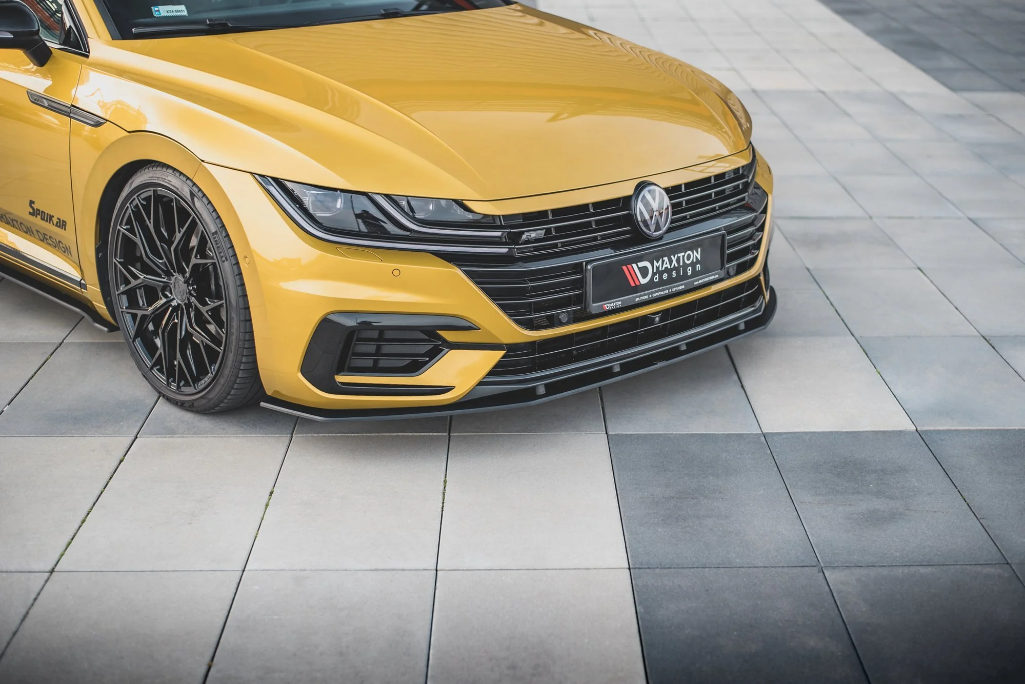 RACING DURABILITY FRONT SPLITTER VOLKSWAGEN ARTEON R-LINE - Image 3