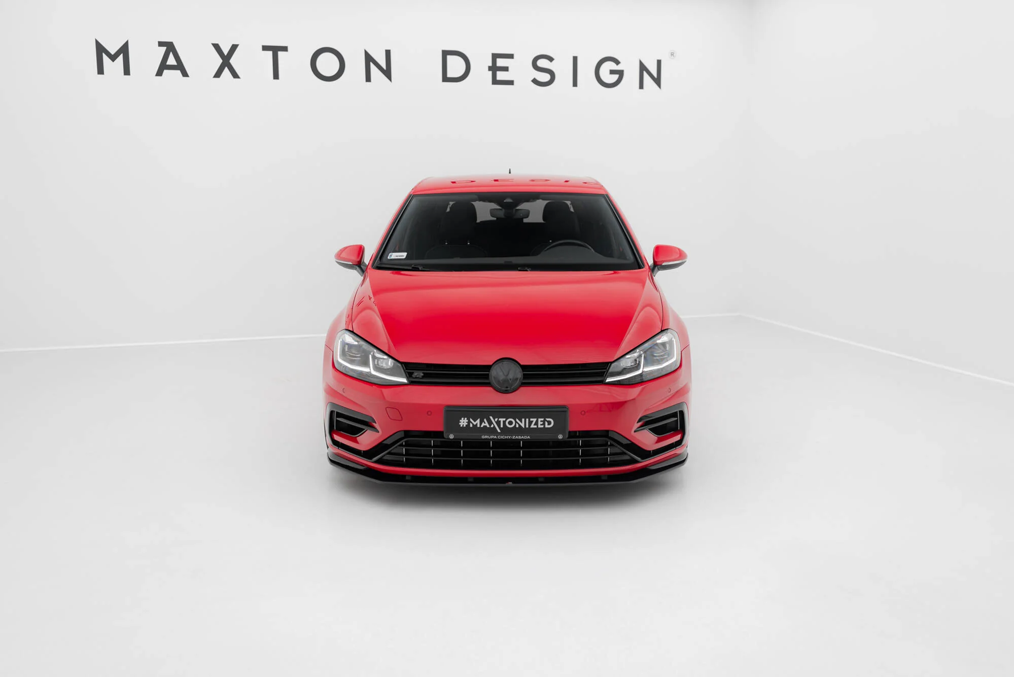 RACING DURABILITY FRONT SPLITTER VW GOLF 7 R FACELIFT - Image 2