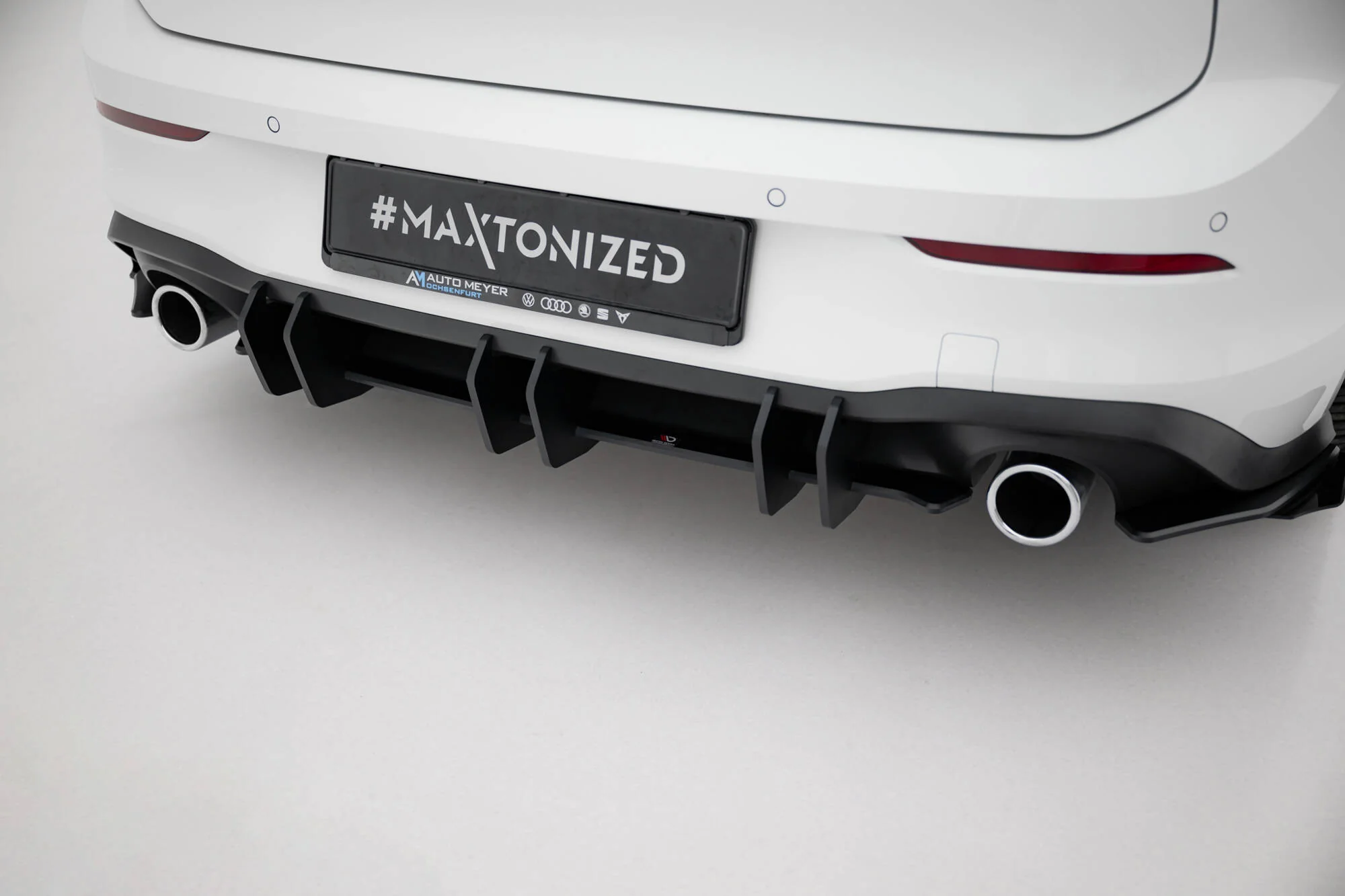 RACING DURABILITY REAR DIFFUSER V.2 VOLKSWAGEN GOLF 8 GTI - Image 4