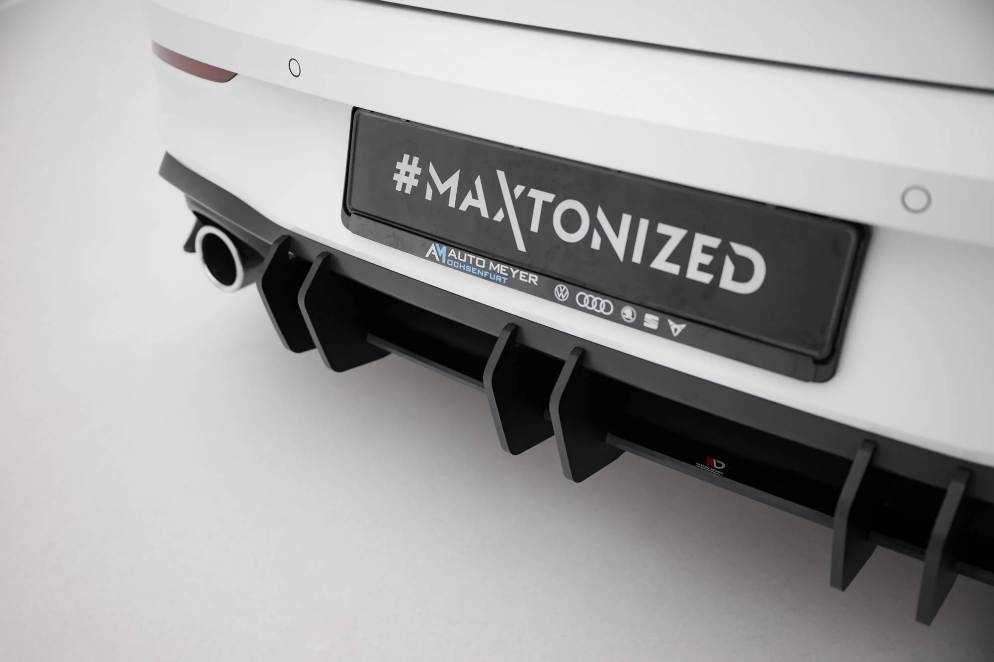 RACING DURABILITY REAR DIFFUSER V.2 VOLKSWAGEN GOLF 8 GTI - Image 5