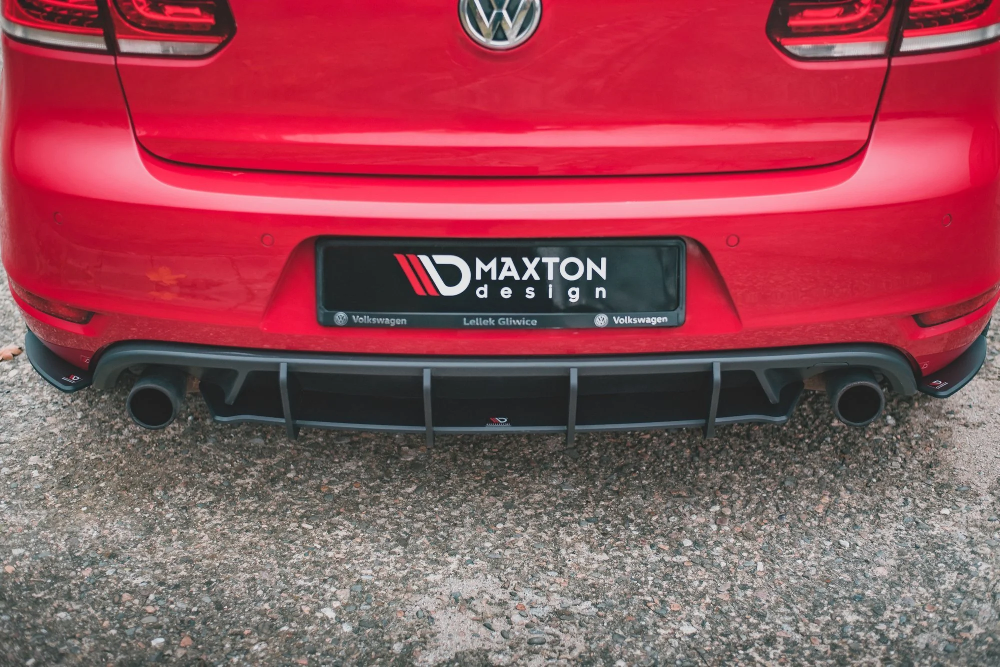 RACING DURABILITY REAR DIFFUSER V.2 VOLKSWAGEN GOLF GTI MK6 - Image 3