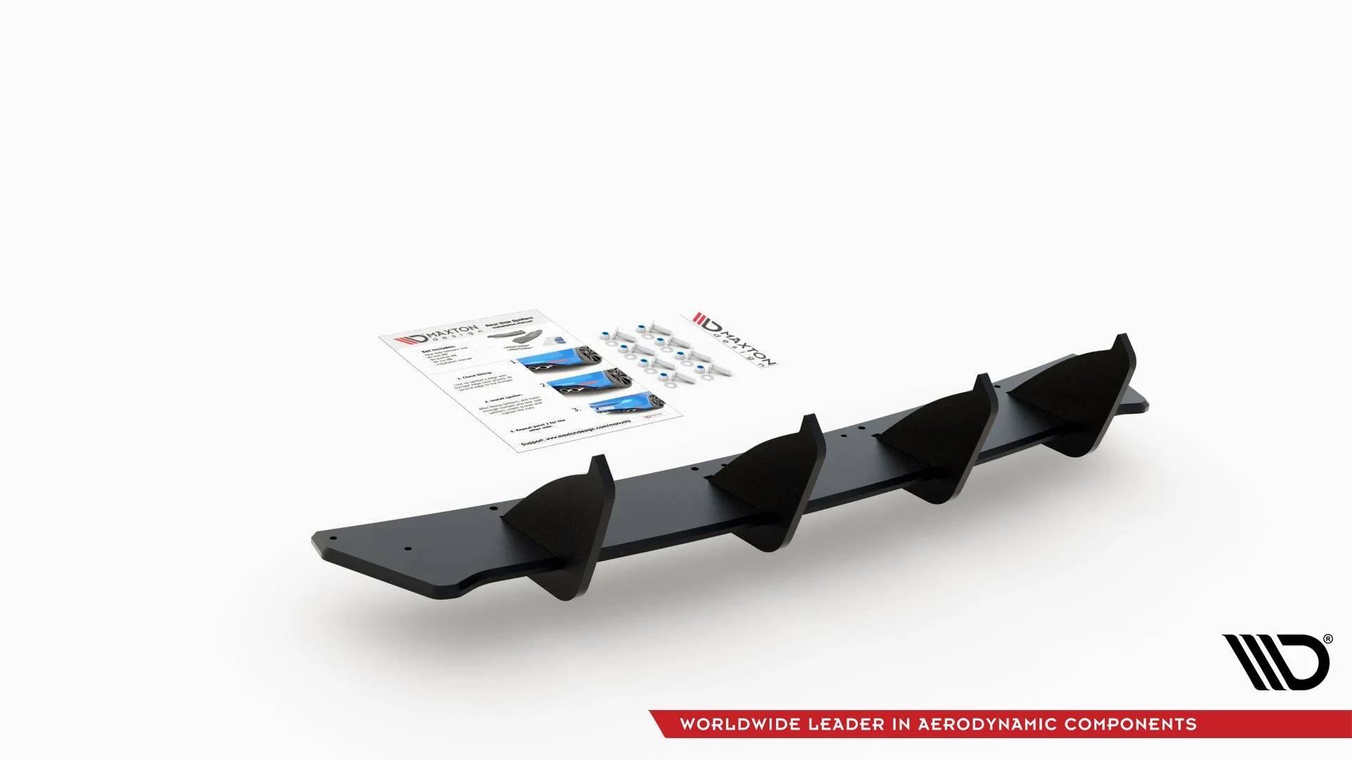 RACING DURABILITY REAR DIFFUSER V.2 VOLKSWAGEN GOLF GTI MK6 - Image 7