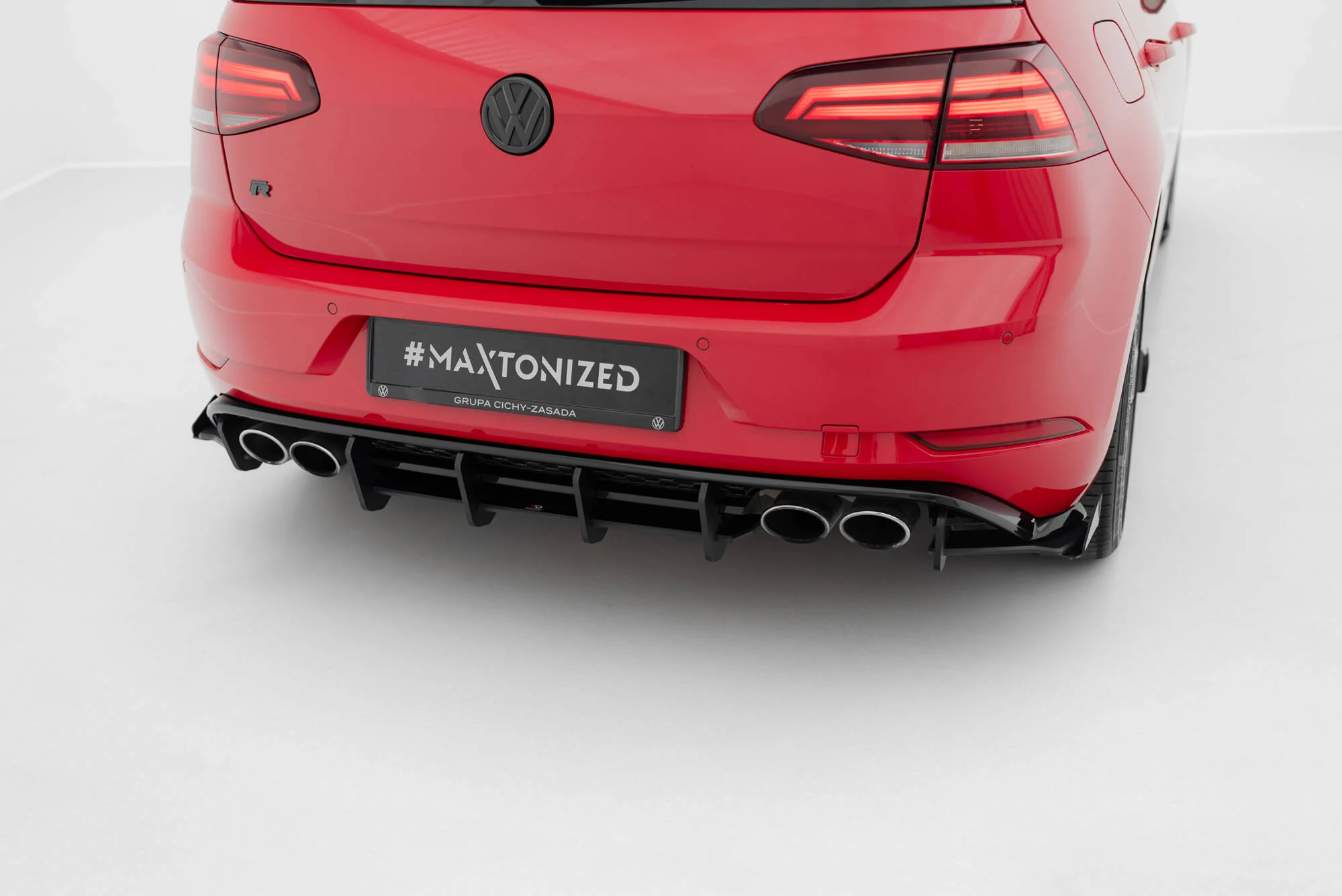 RACING DURABILITY REAR DIFFUSER VW GOLF 7 R FACELIFT - Image 3