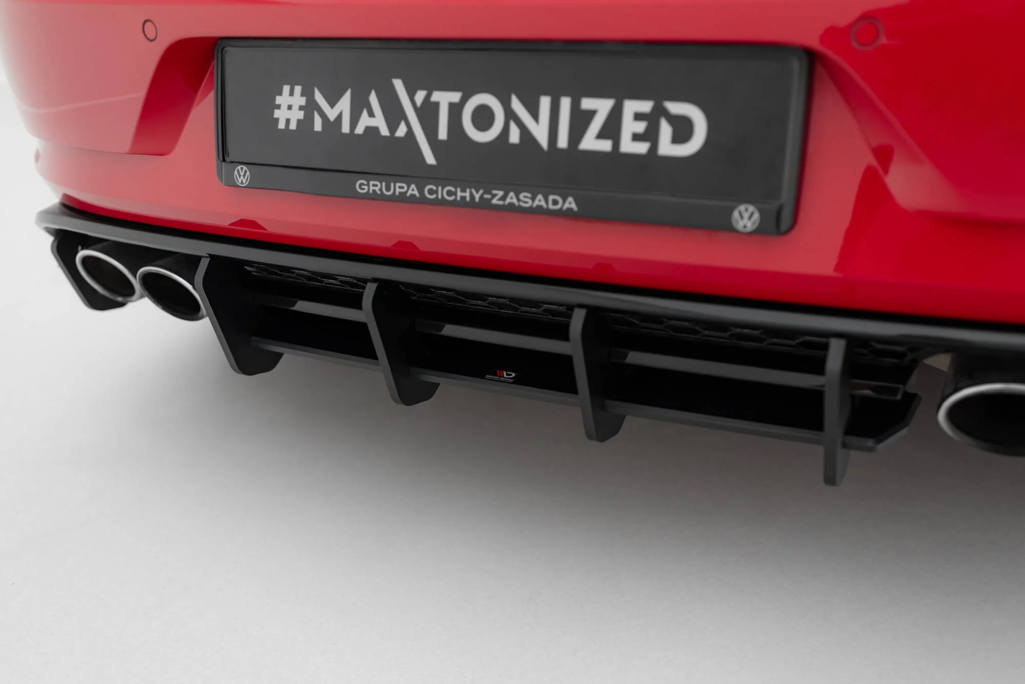 RACING DURABILITY REAR DIFFUSER VW GOLF 7 R FACELIFT - Image 4