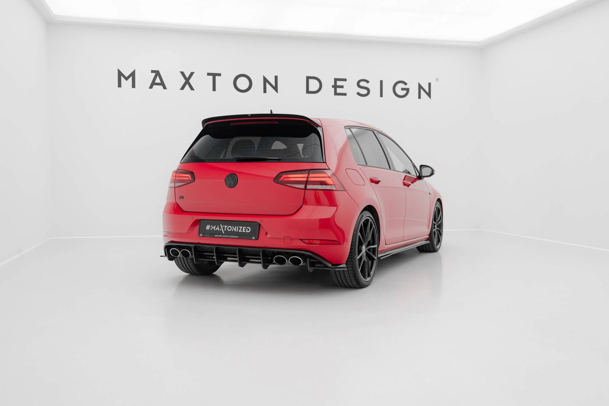 RACING DURABILITY REAR DIFFUSER VW GOLF 7 R FACELIFT - Image 5