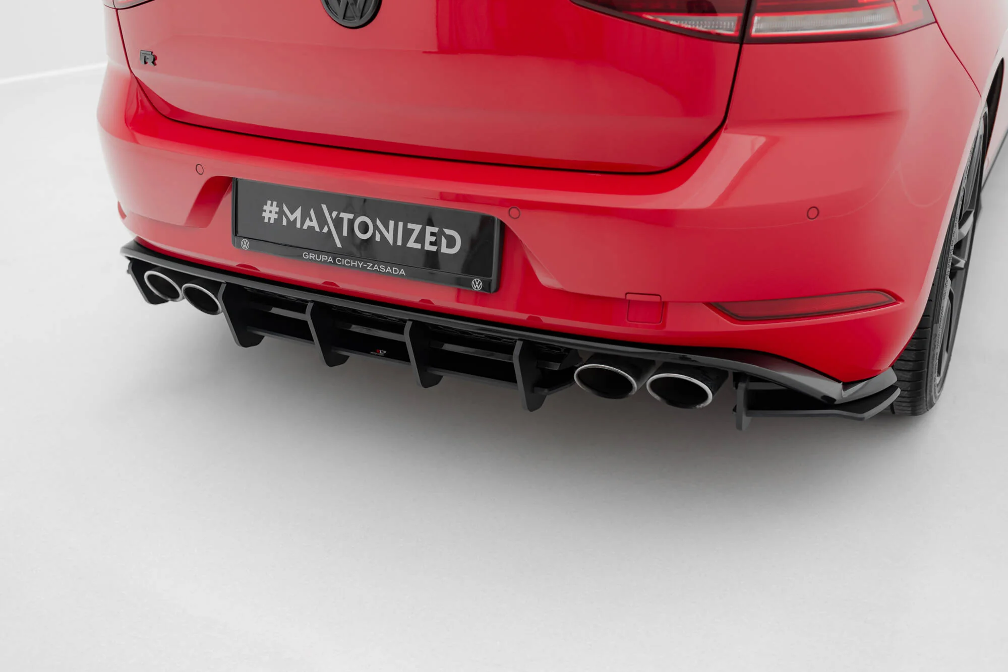 RACING DURABILITY REAR DIFFUSER VW GOLF 7 R FACELIFT - Image 6