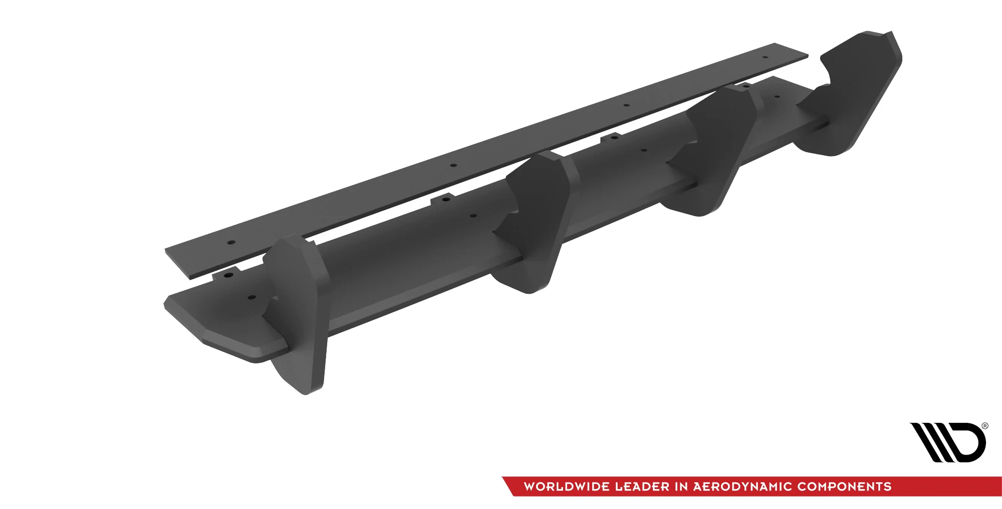 RACING DURABILITY REAR DIFFUSER VW GOLF 7 R FACELIFT - Image 8