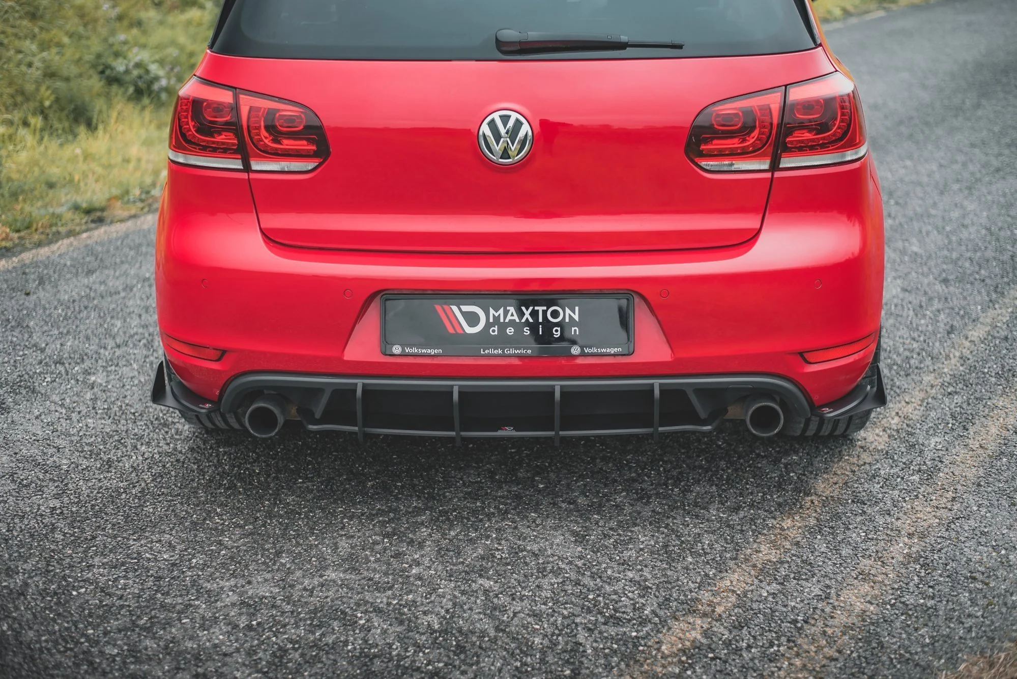 RACING DURABILITY REAR SIDE SPLITTERS + FLAPS VOLKSWAGEN GOLF GTI MK6 - Image 4