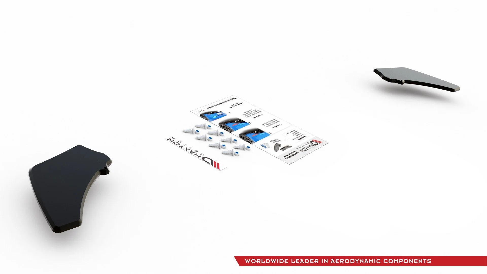 RACING DURABILITY REAR SIDE SPLITTERS V.2 VW GOLF 7 GTI - Image 12